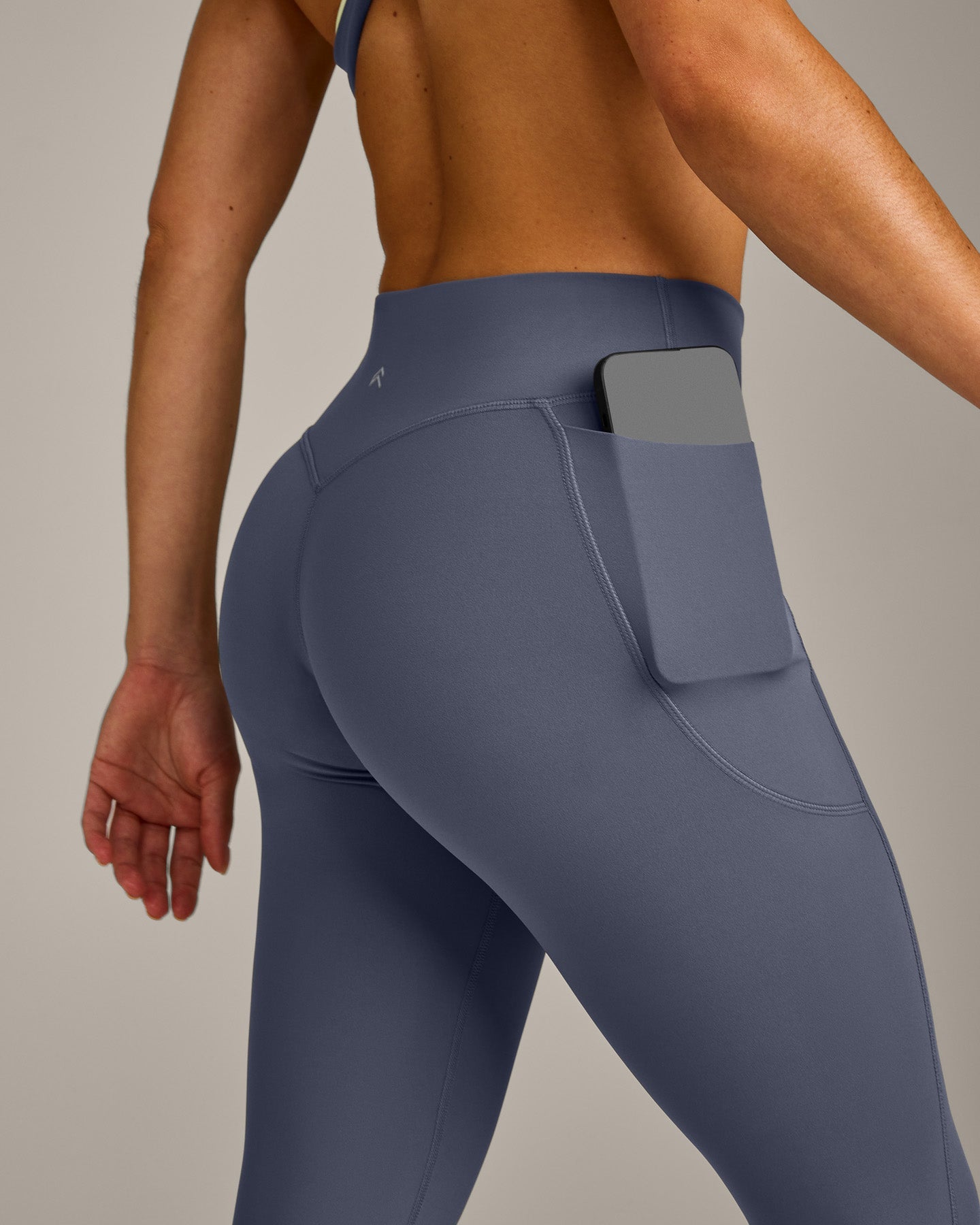 UnifiedMove Pocket Leggings with Bonding New Branding | Granite Blue - Image 5