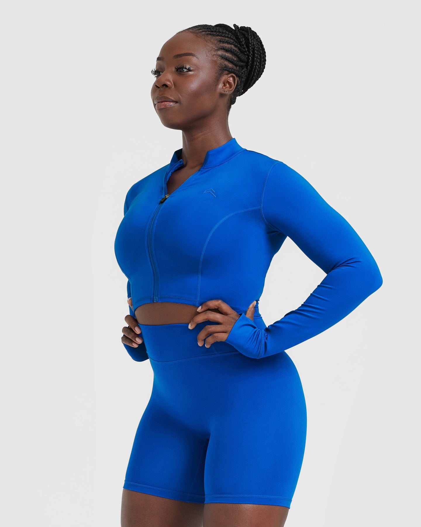 Timeless Crop Jacket | Cobalt - Image 3