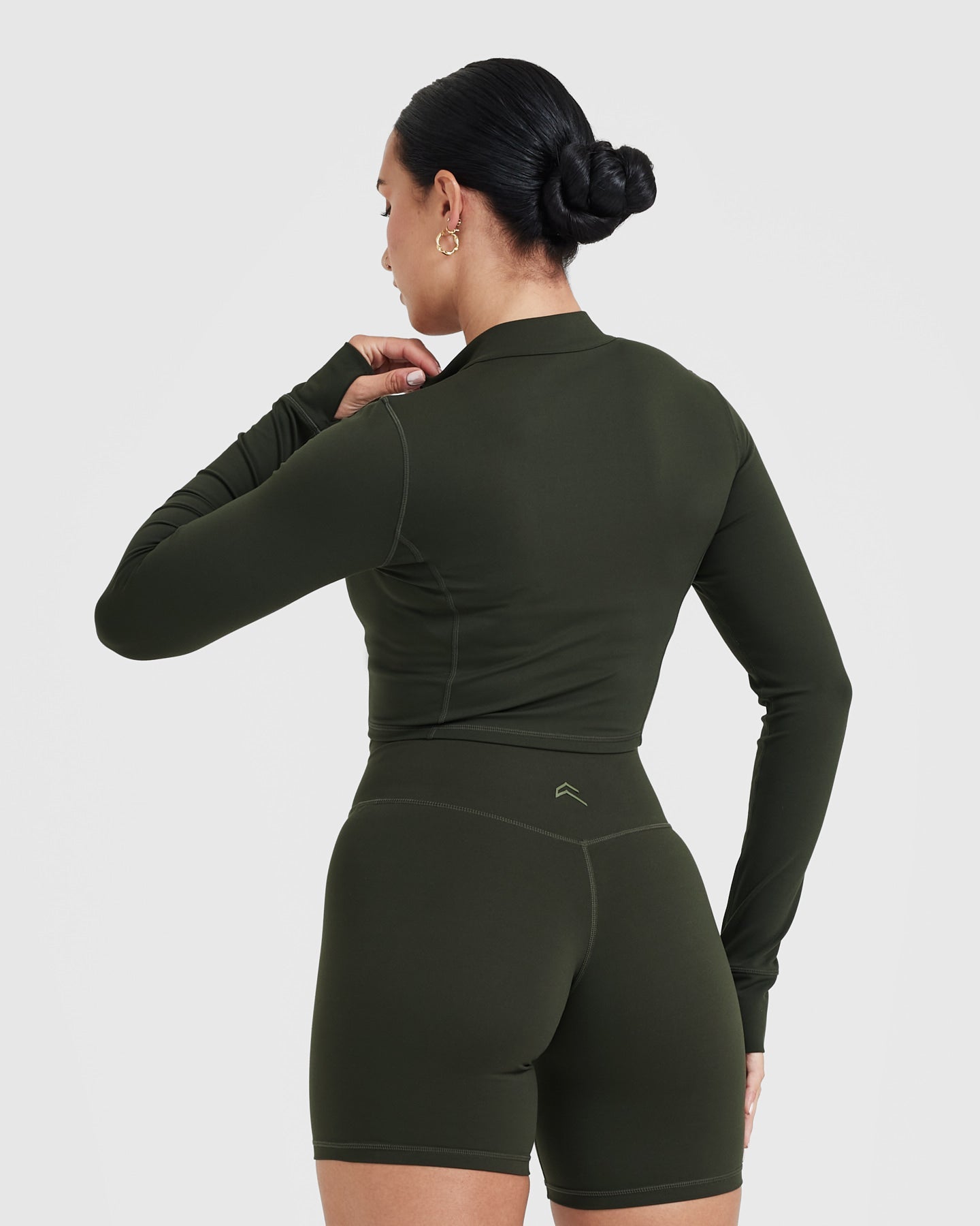 Timeless Crop Jacket | Khaki - Image 4