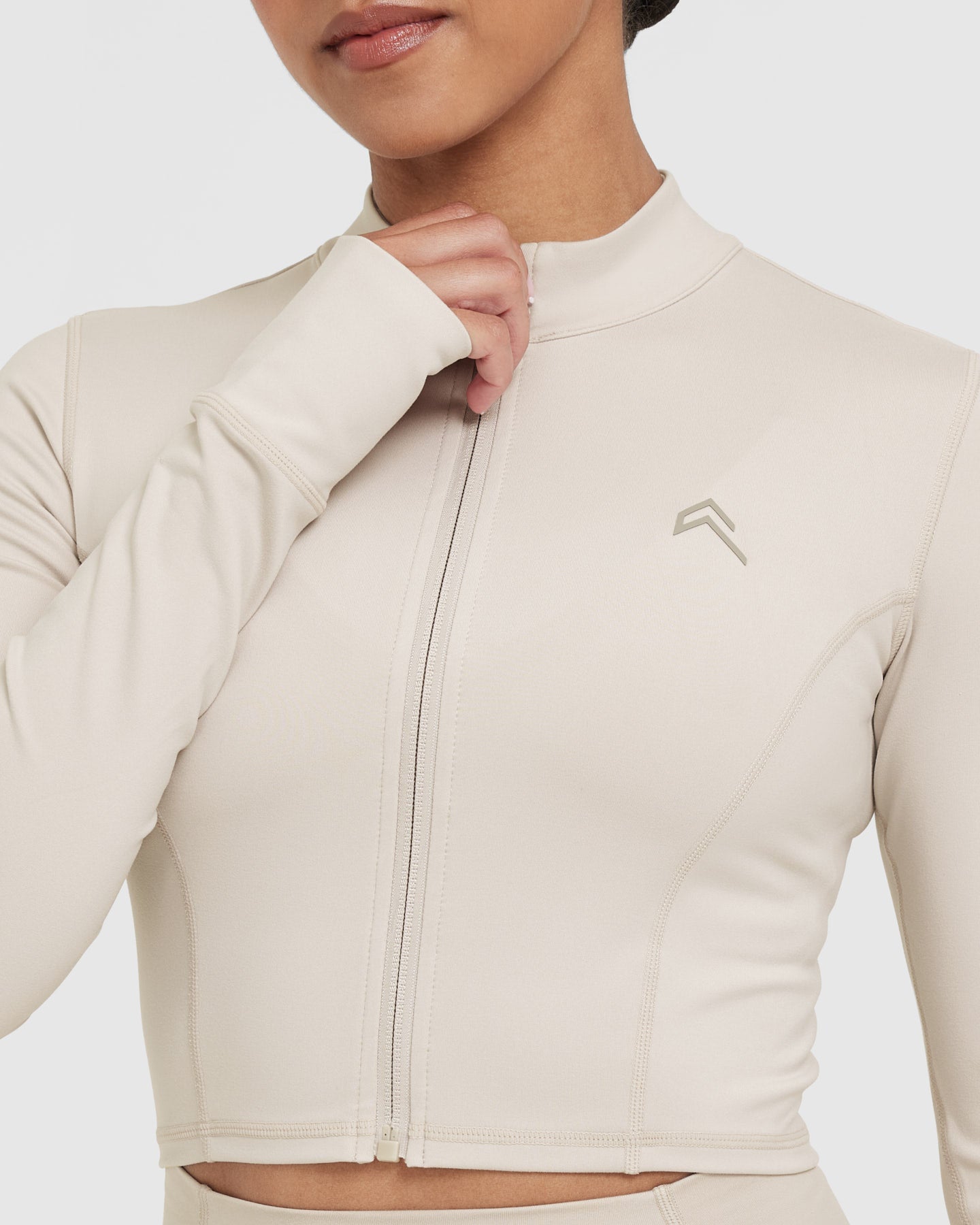 Timeless Crop Jacket | Sand - Image 3