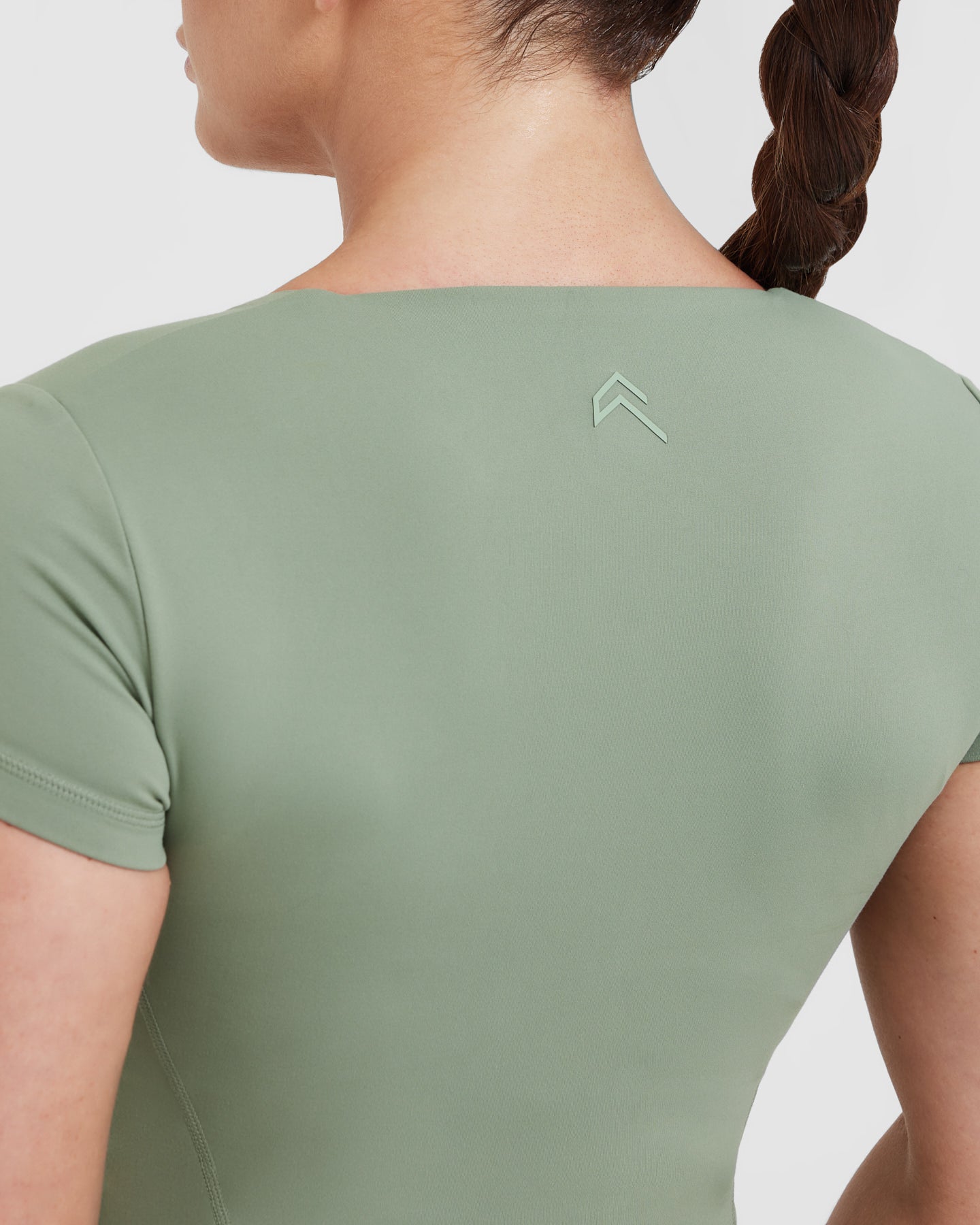 Timeless Crop Short Sleeve Tee | Sage - Image 4