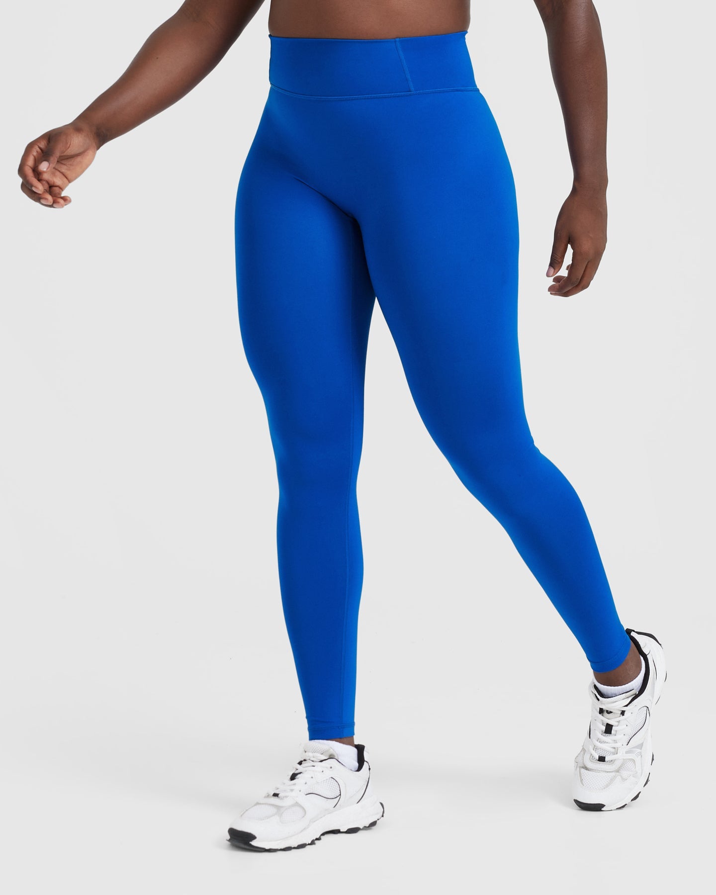 Timeless High Waisted Leggings | Cobalt - Image 3