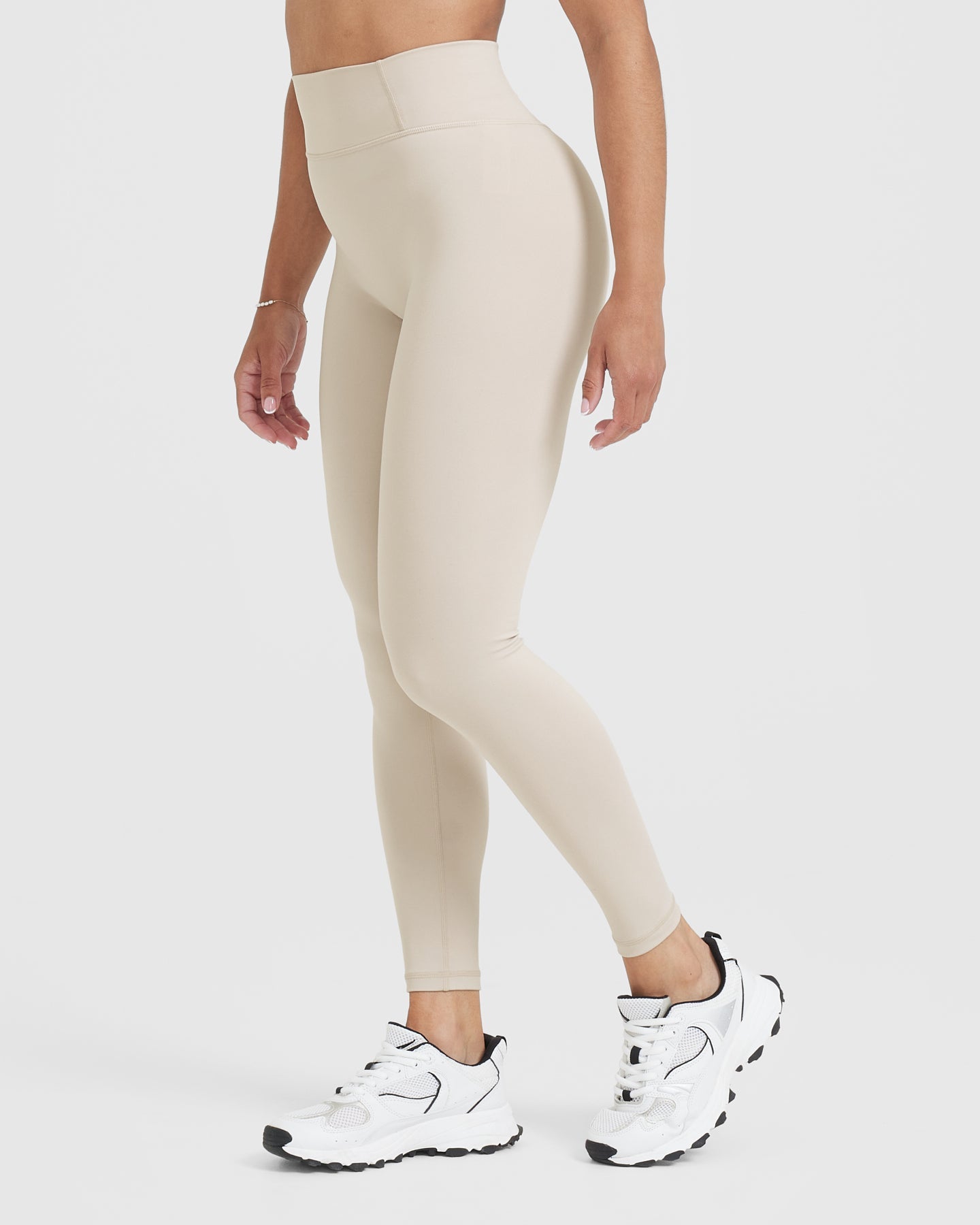 Timeless High Waisted Leggings | Sand - Image 3