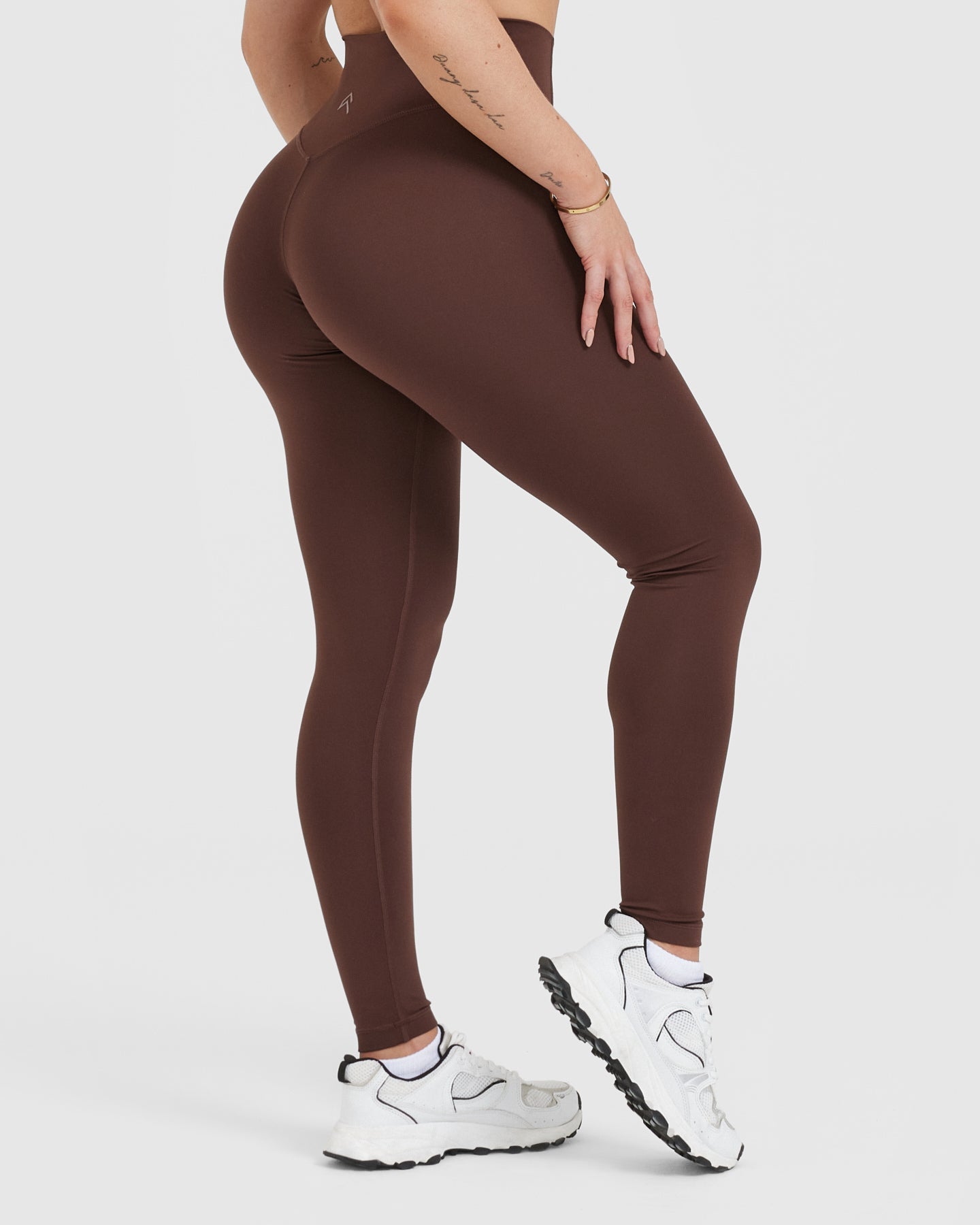 Alternative view of Timeless High Waisted Leggings | Espresso