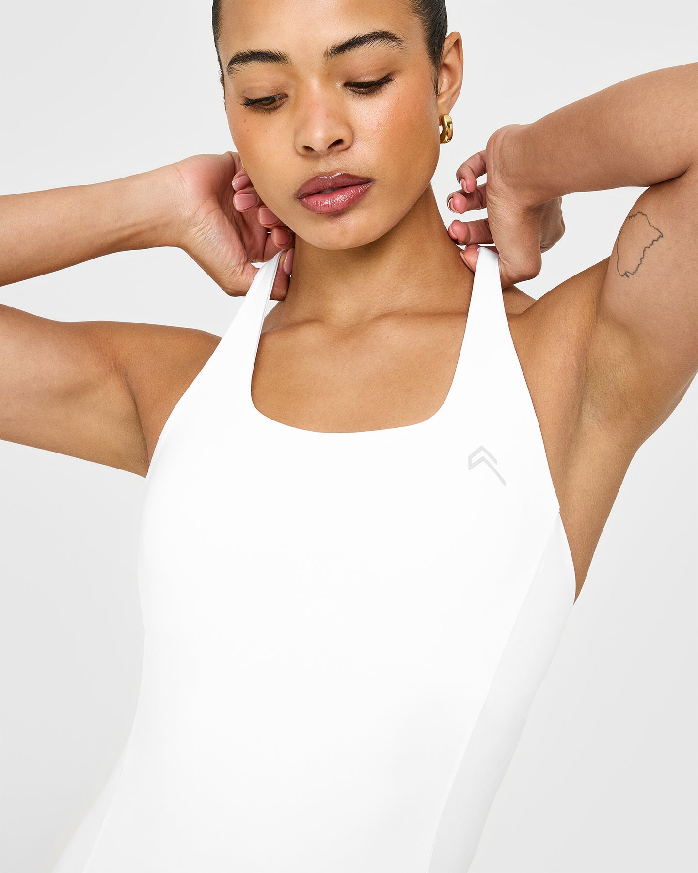 Timeless Square Neck Vest | White - Image 3