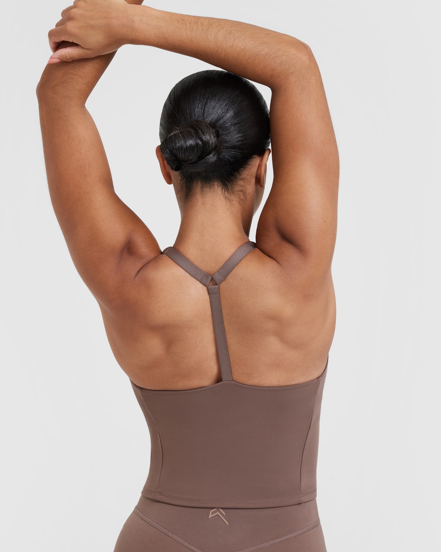 Timeless Square Neck Mid Vest | Cool Brown - Image 5
