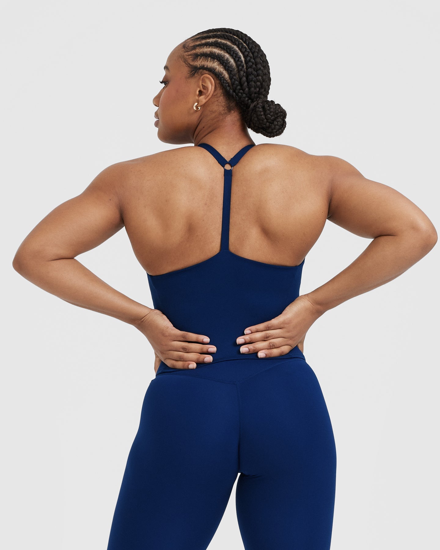Timeless Square Neck Mid Vest | Midnight - Image 2