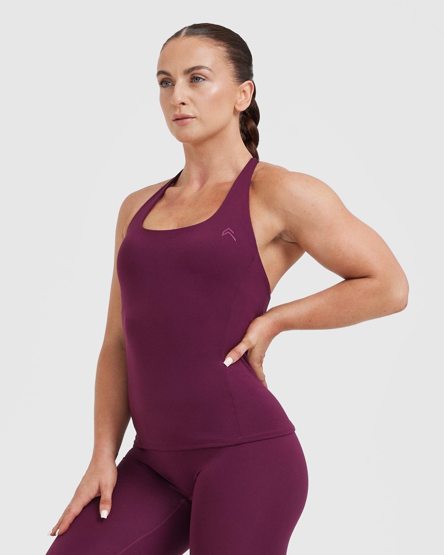 Timeless Square Neck Vest | Ripe Fig - Image 3