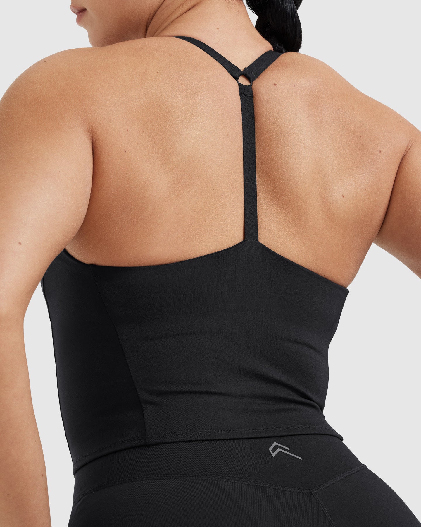 Timeless Square Neck Mid Vest | Black - Image 5