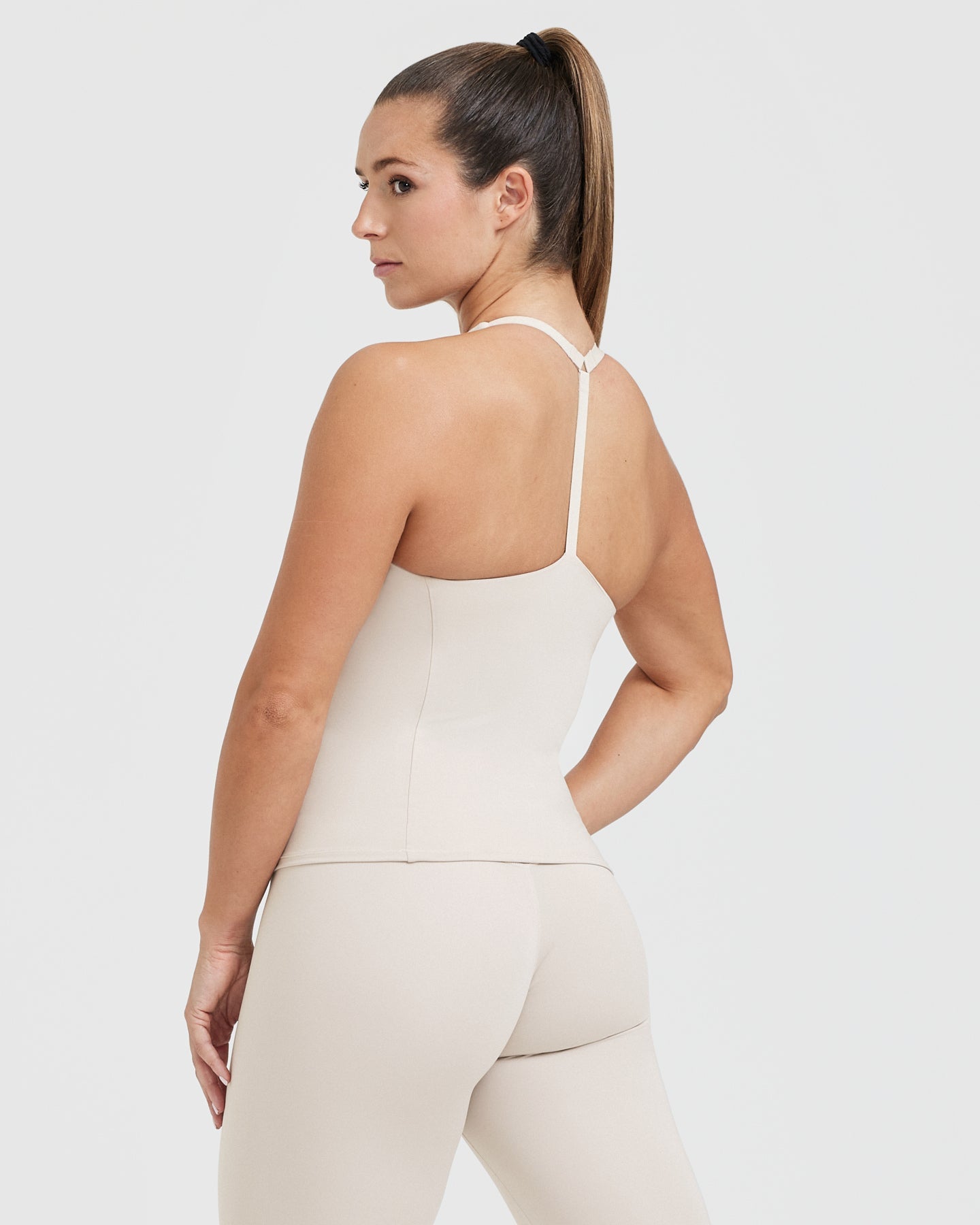 Alternative view of Timeless Square Neck Vest | Sand