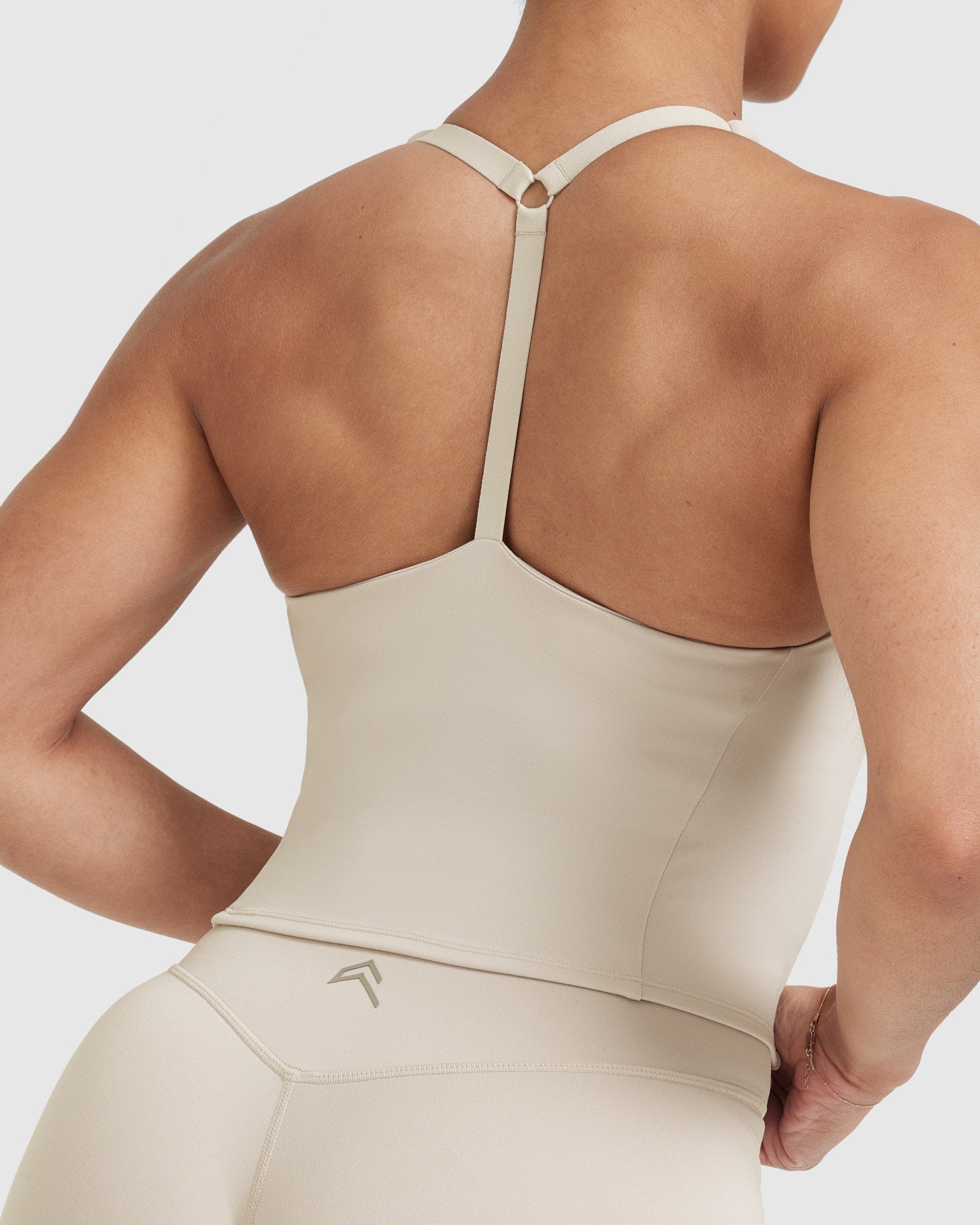 Timeless Square Neck Mid Vest | Sand - Image 5