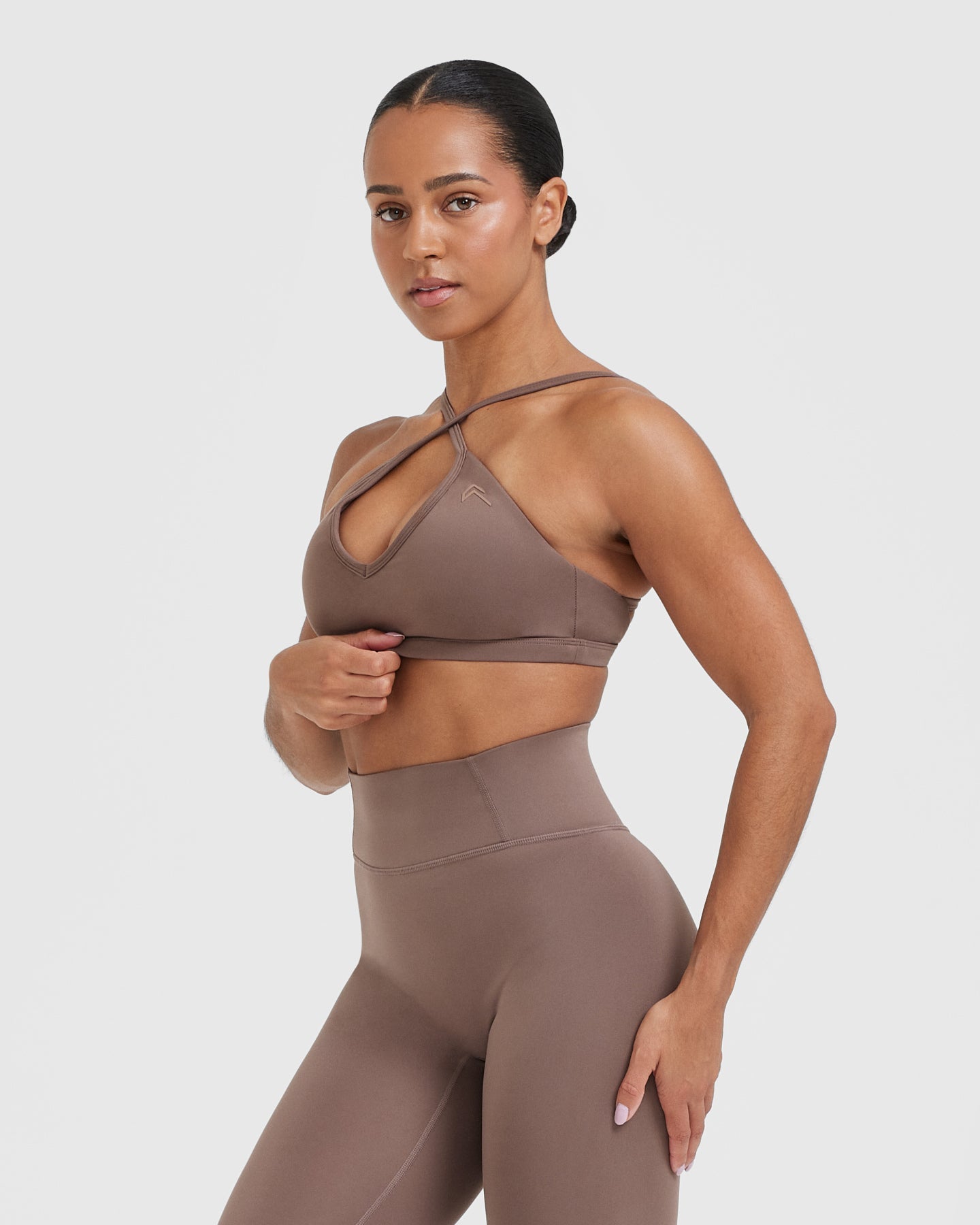 Timeless Strappy Bralette | Cool Brown - Image 3
