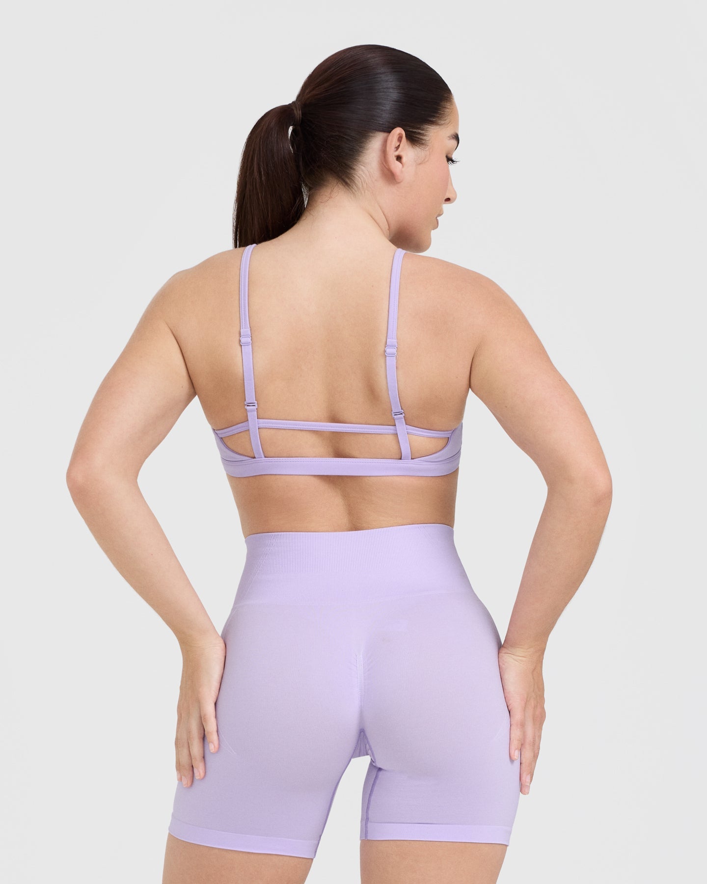 Alternative view of Timeless Strappy Bralette | Lavender Purple
