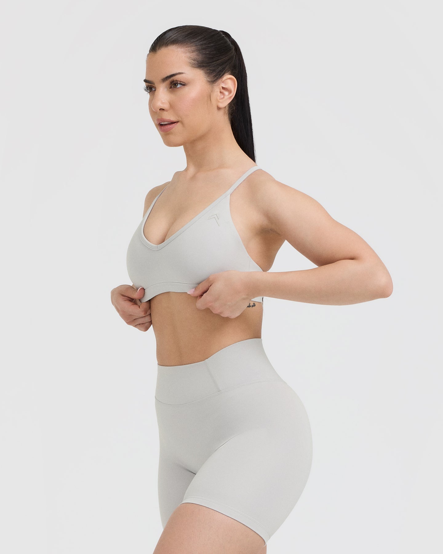 Timeless Strappy Bralette | Light Grey - Image 3