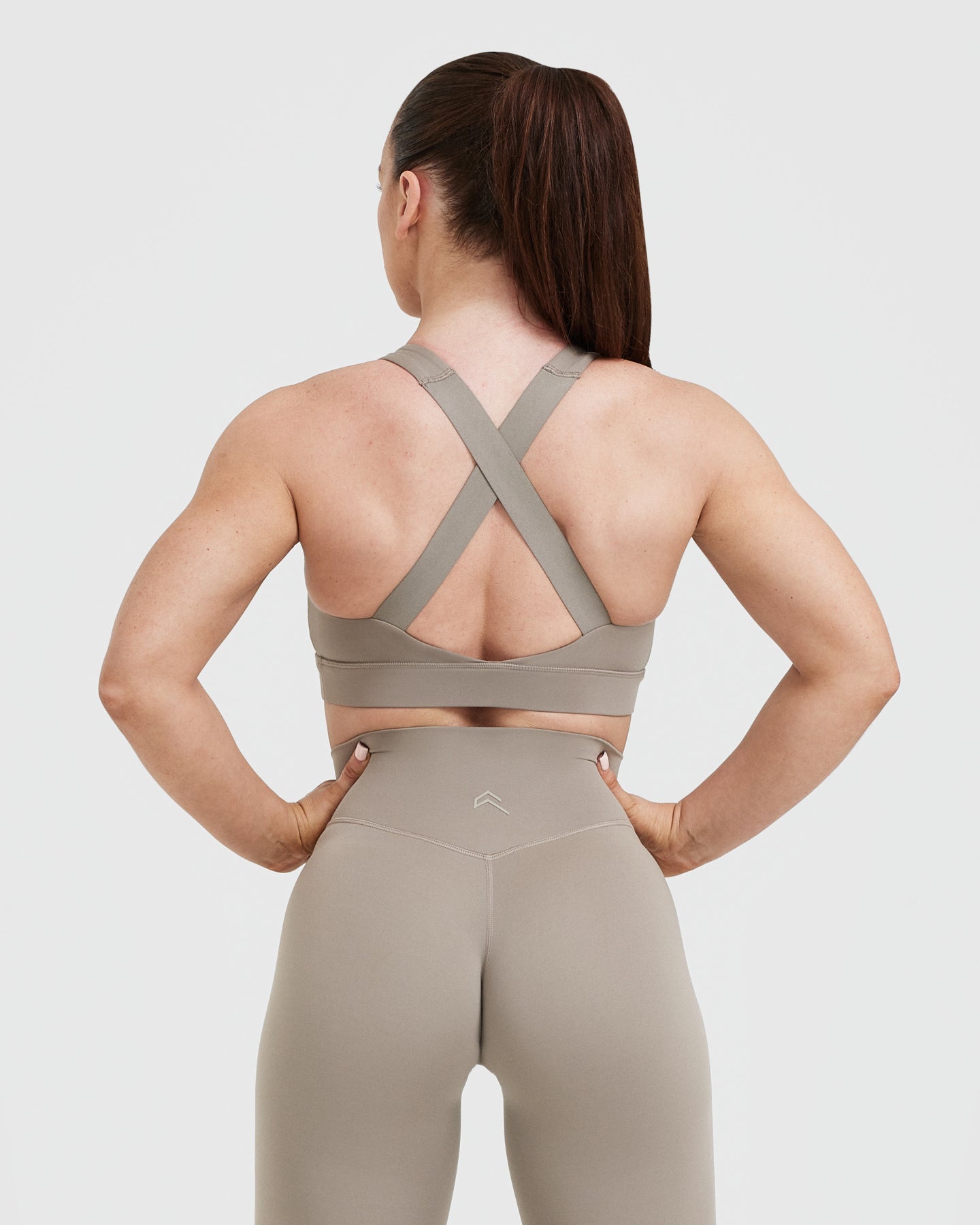 Alternative view of Timeless Wide Strap Sports Bra | Minky