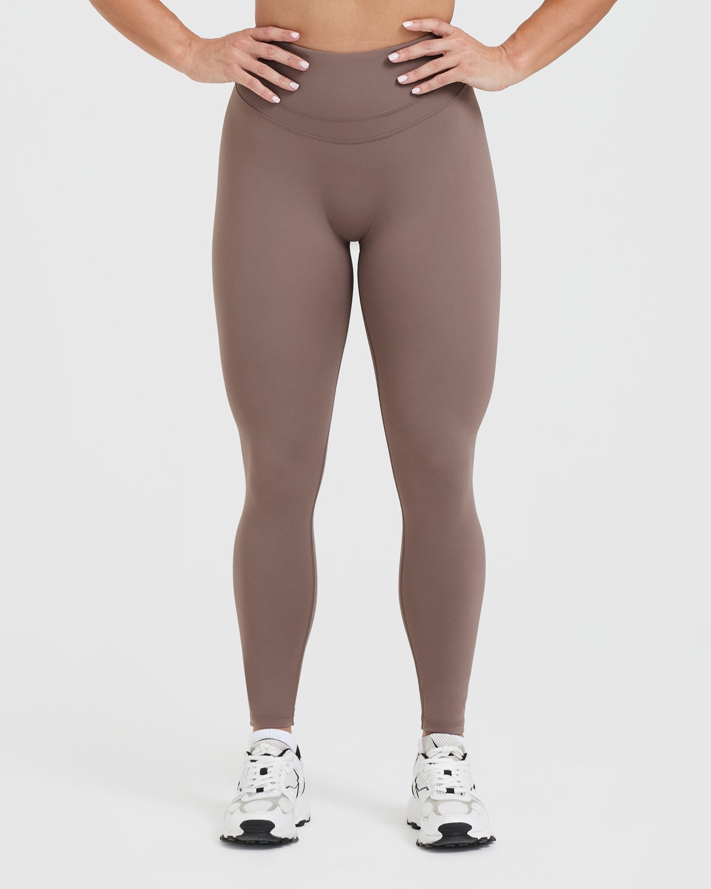 UnifiedMove High Waisted Leggings | Cool Brown
