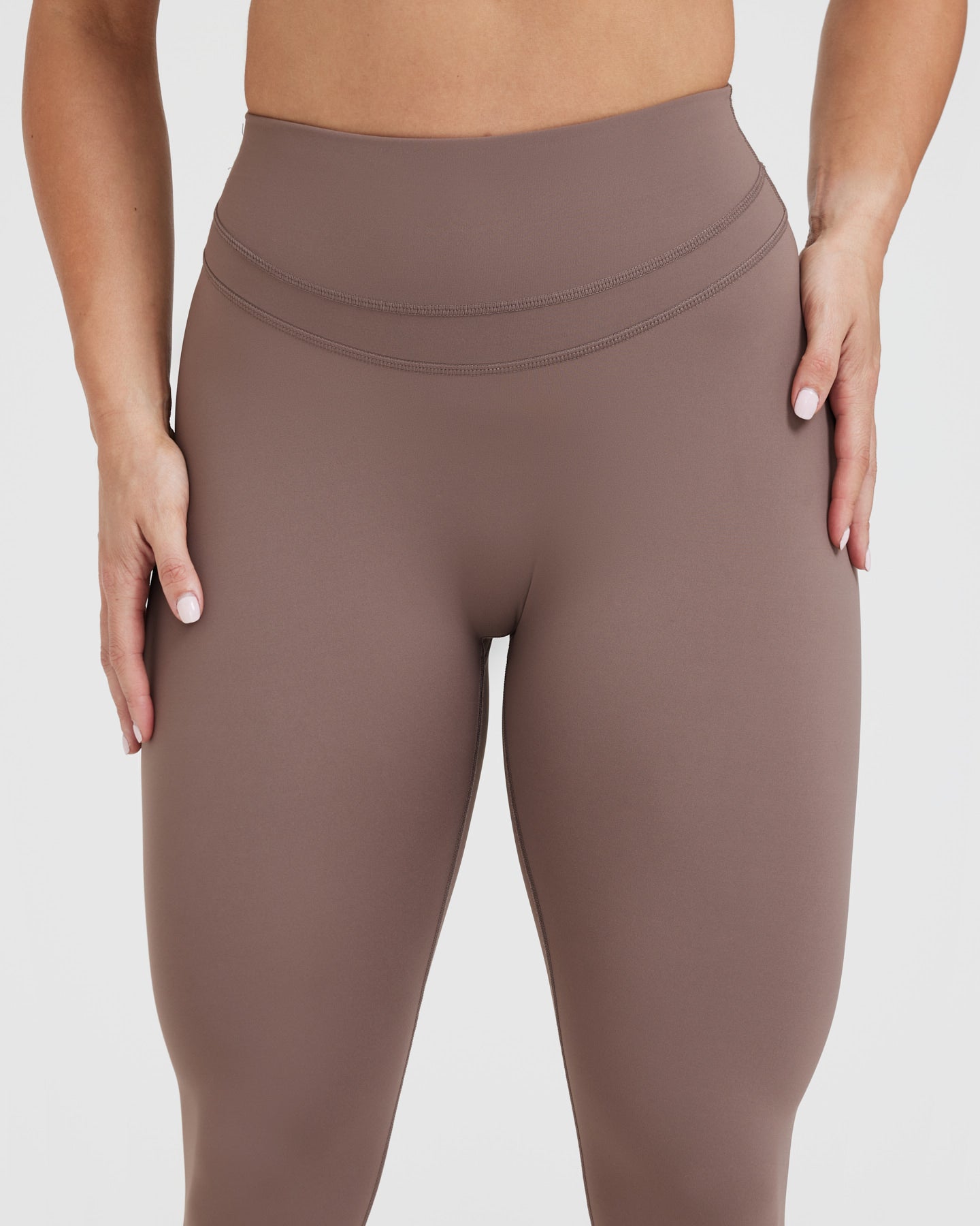 UnifiedMove High Waisted Leggings | Cool Brown - Image 4