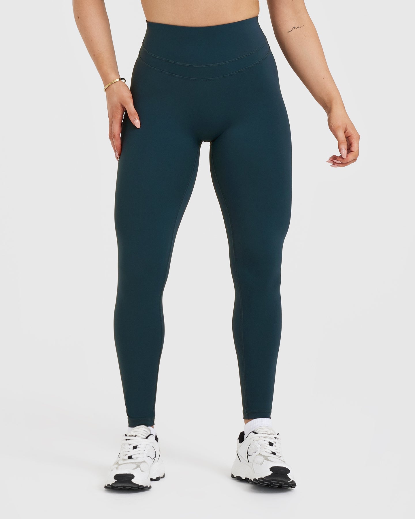 UnifiedMove High Waisted Leggings | Oil Blue