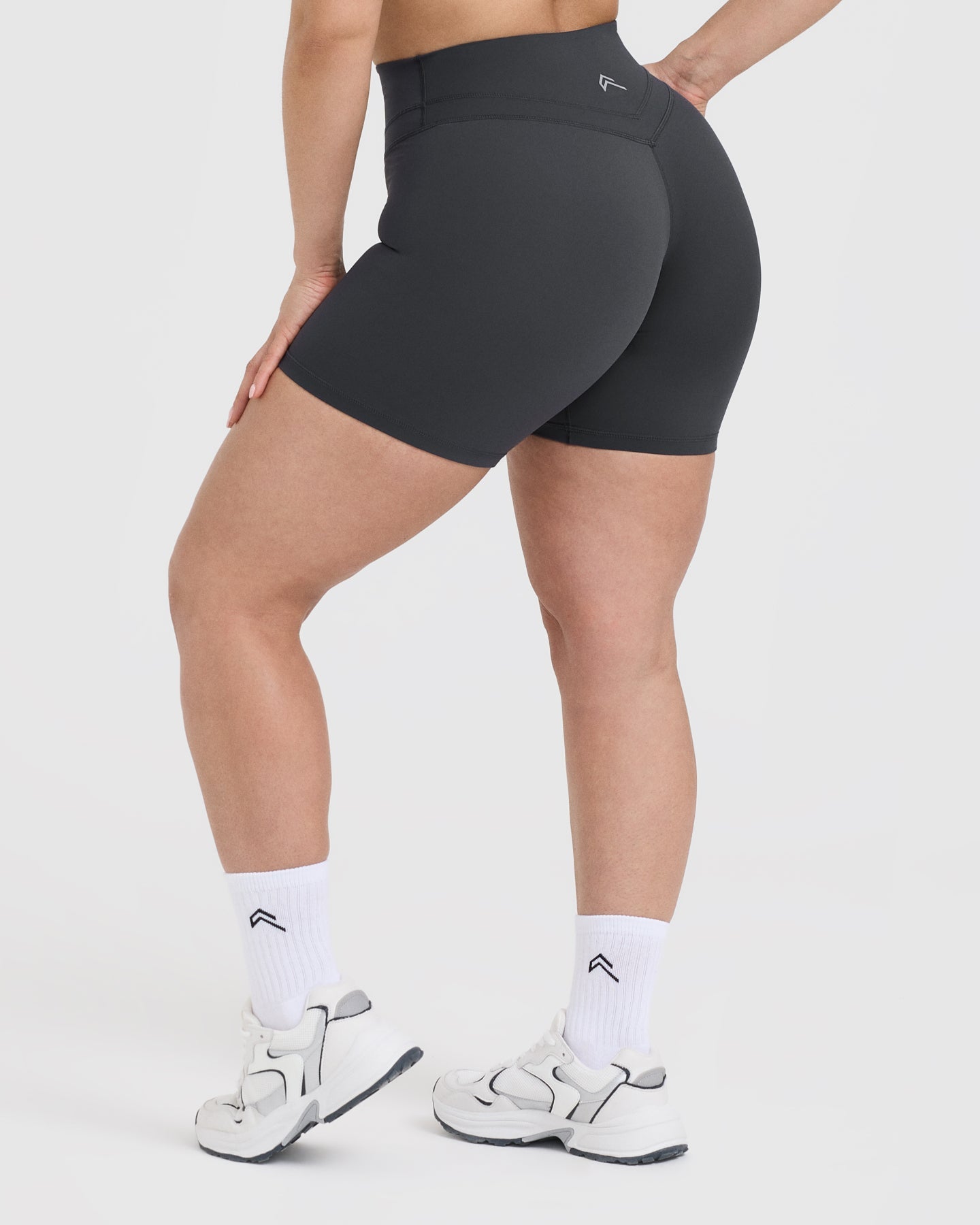 UnifiedMove High Waisted Shorts 6" | Coal