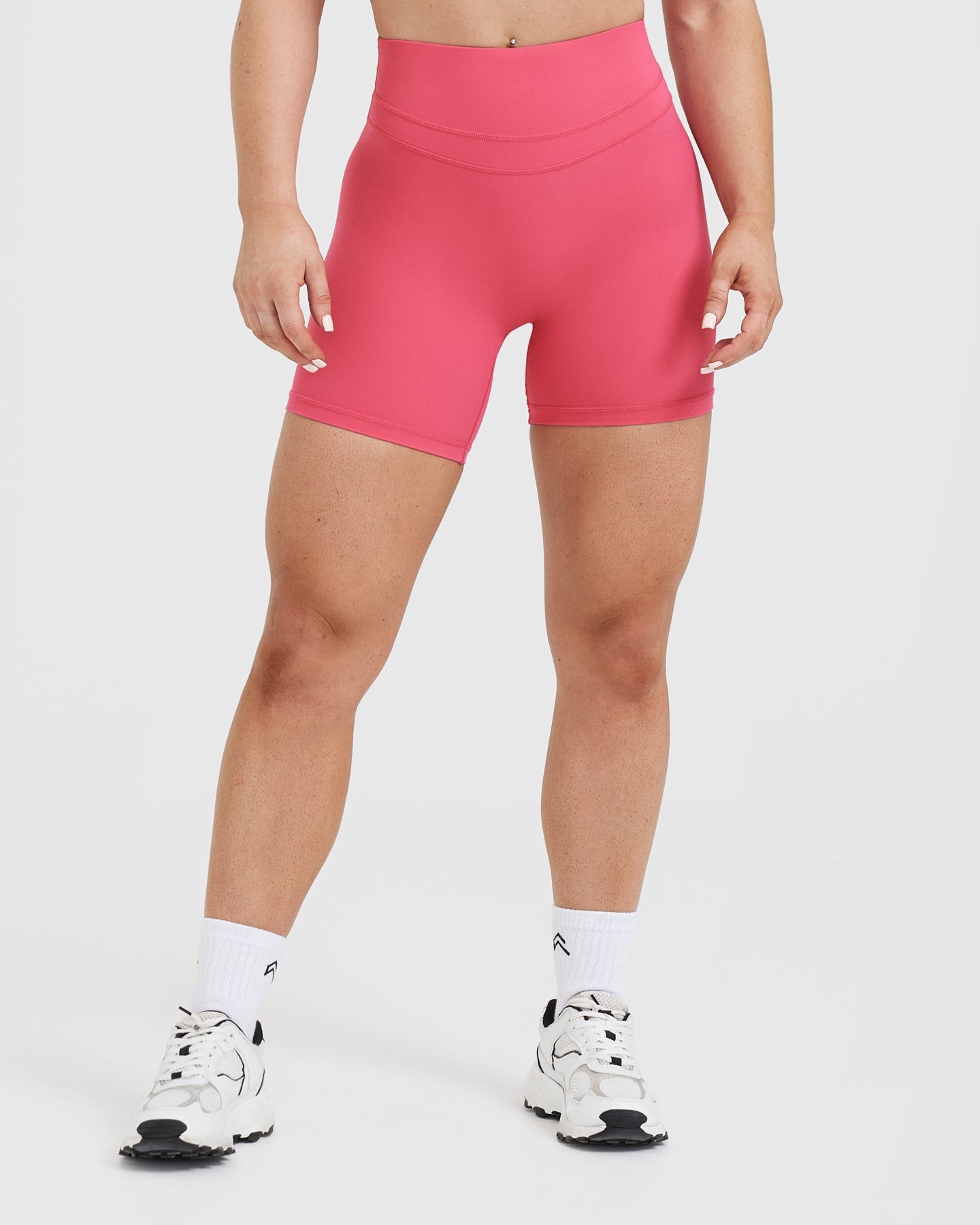 UnifiedMove High Waisted Shorts 6" | Velvet Pink