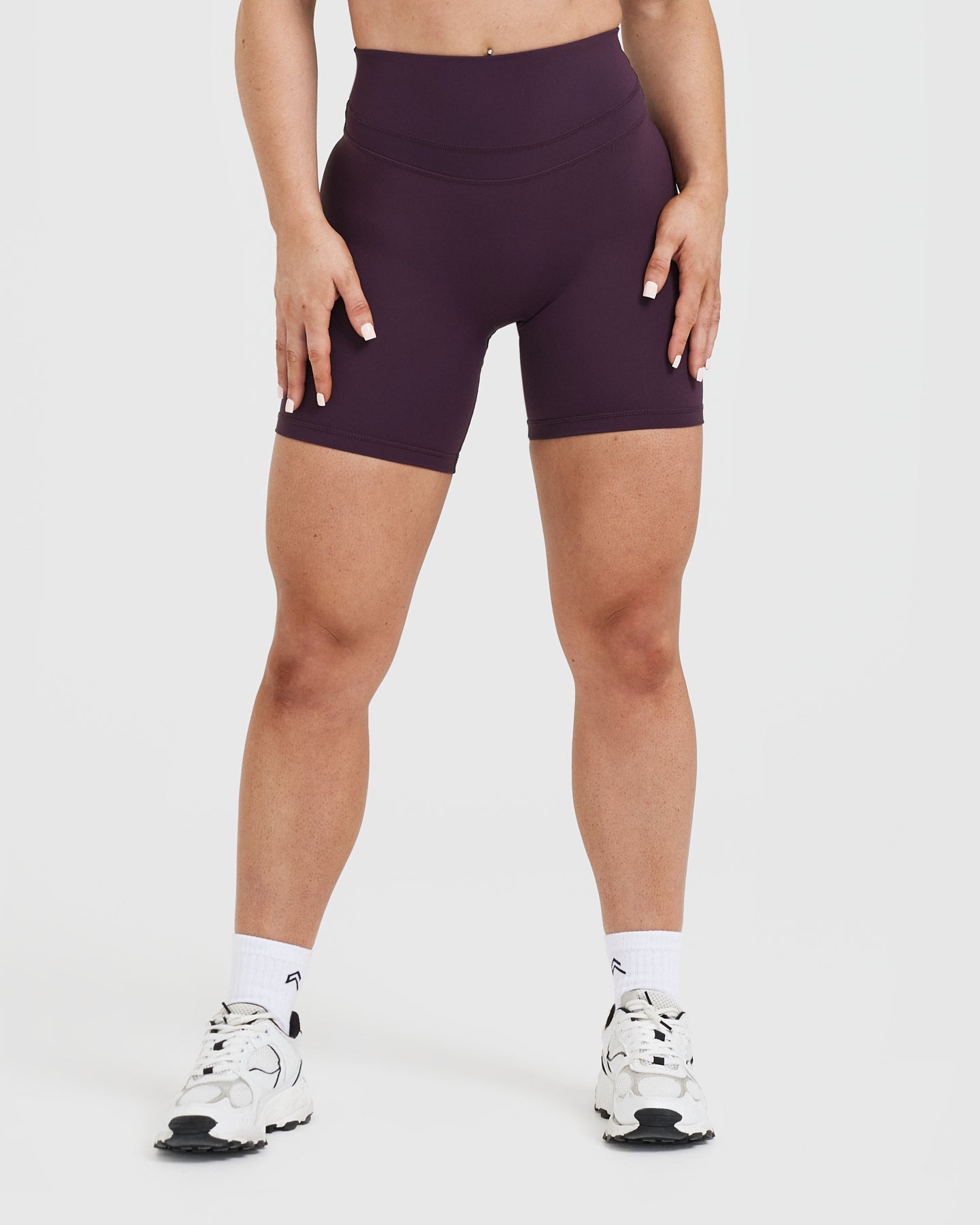 UnifiedMove High Waisted Shorts 6" | Blackberry Purple