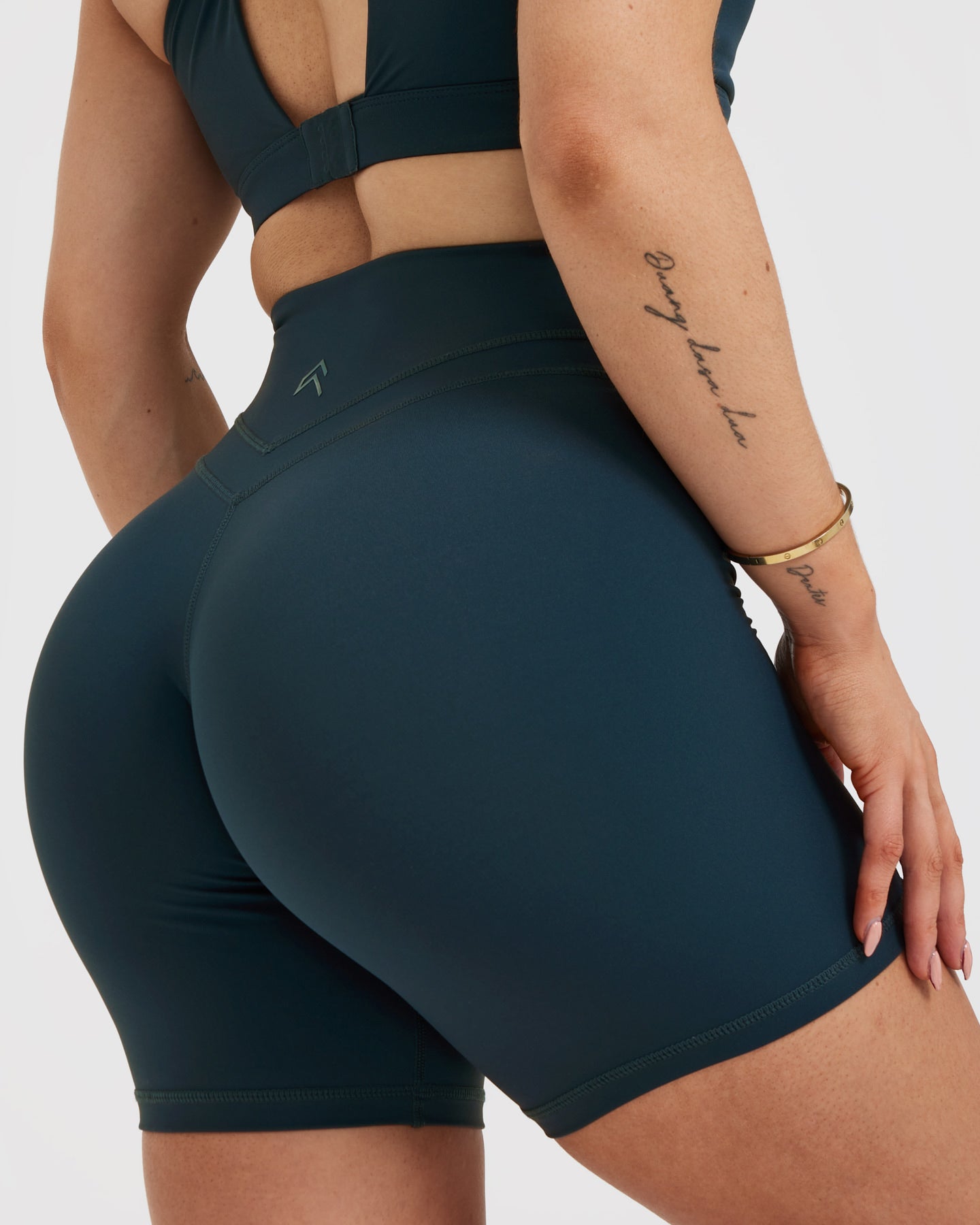 UnifiedMove High Waisted Shorts 6" | Oil Blue - Image 5