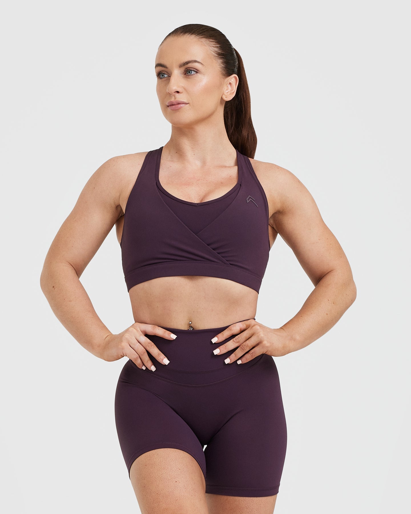 UnifiedMove Layered Sports Bra | Blackberry Purple