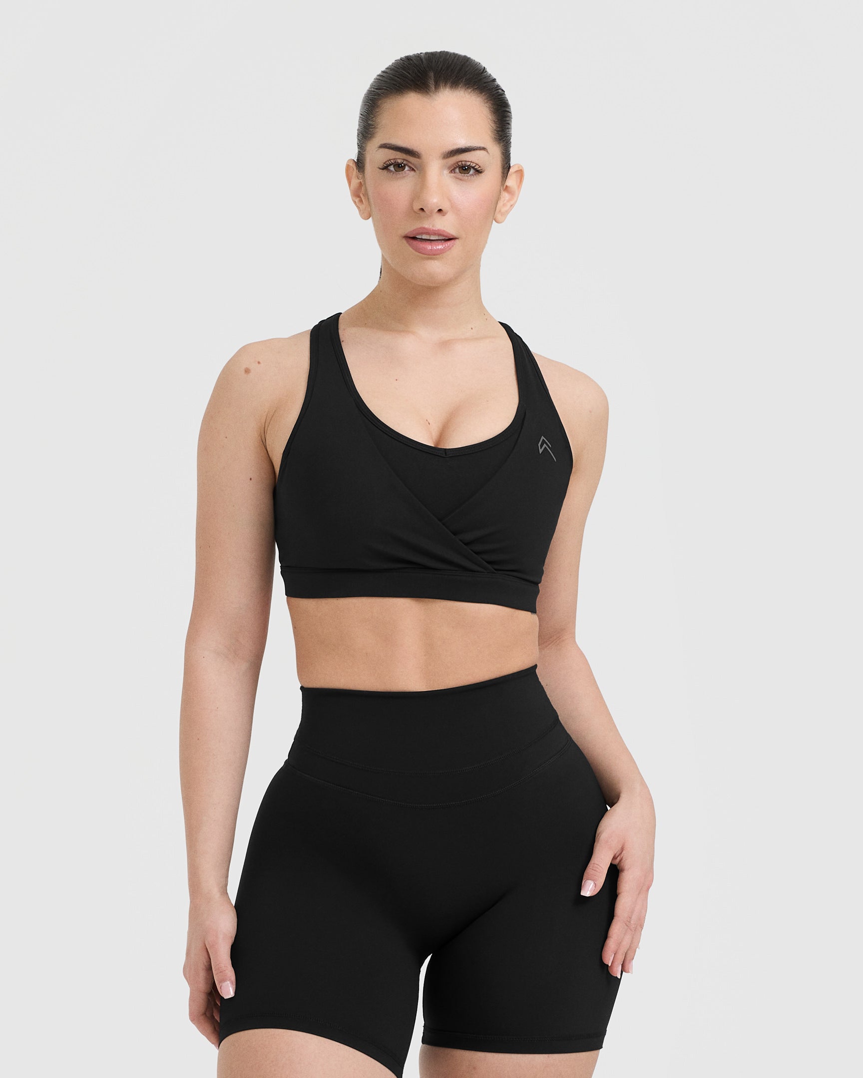 UnifiedMove Layered Sports Bra | Black