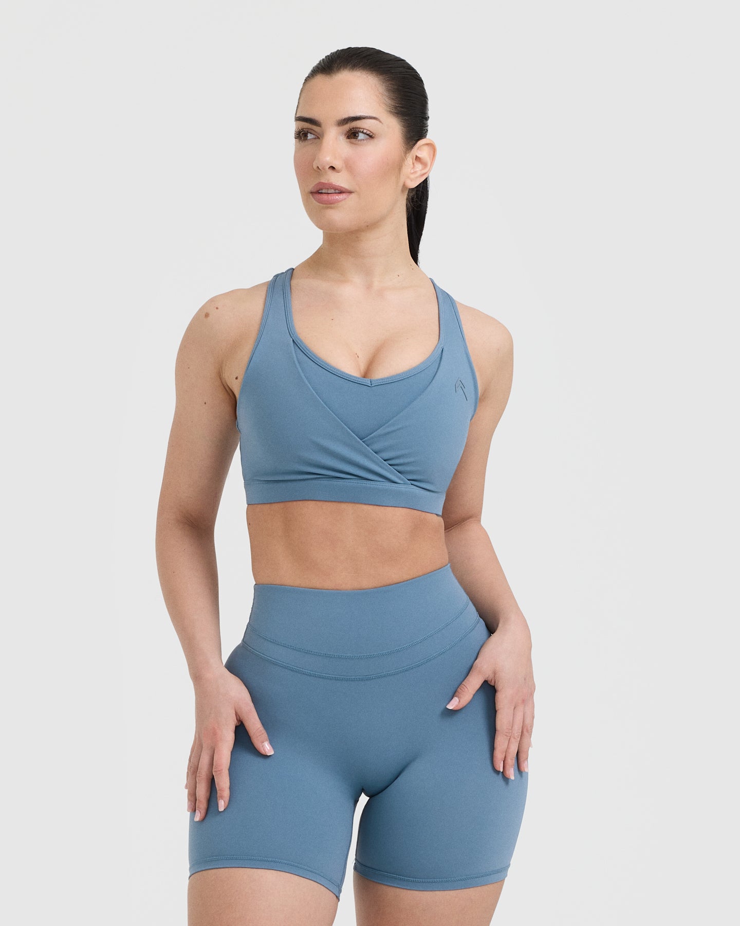 UnifiedMove Layered Sports Bra | Moonstone Blue