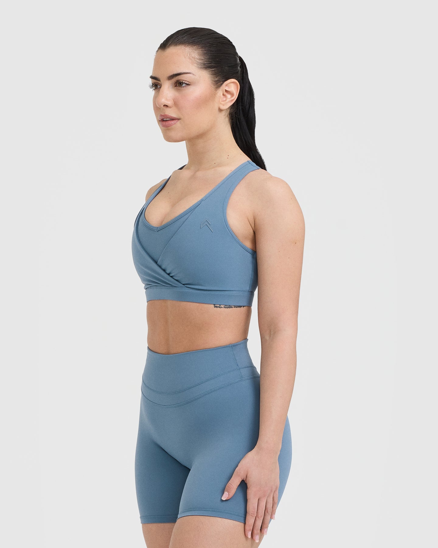 UnifiedMove Layered Sports Bra | Moonstone Blue - Image 3