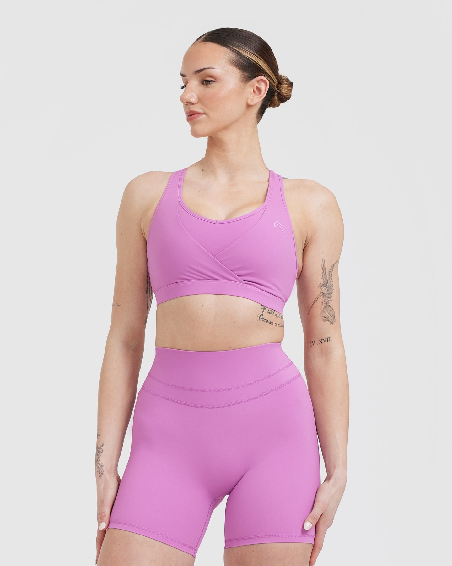 UnifiedMove Layered Sports Bra | Orchid Purple