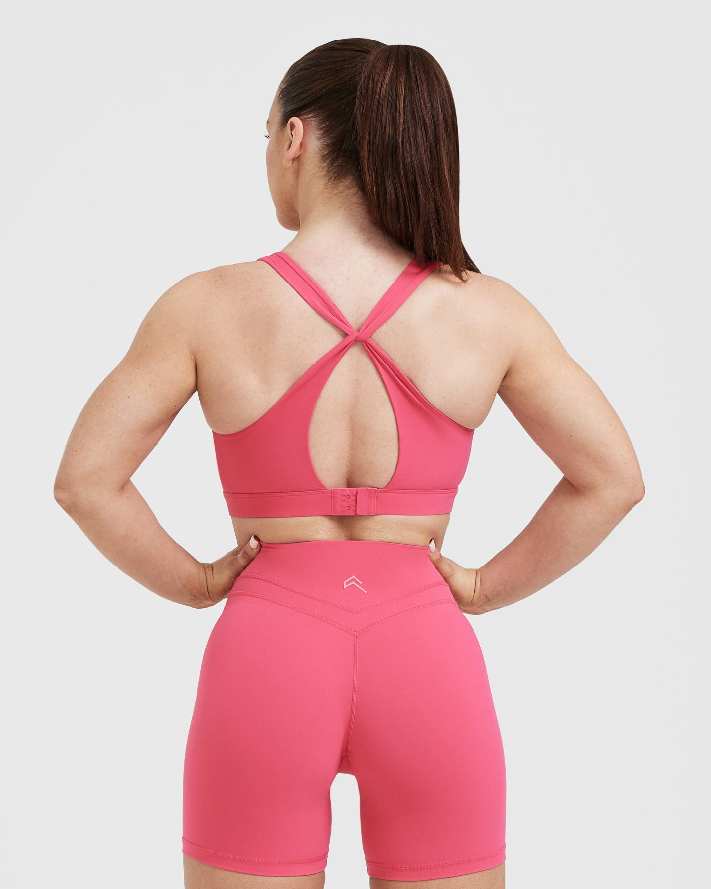 Alternative view of UnifiedMove Layered Sports Bra | Velvet Pink