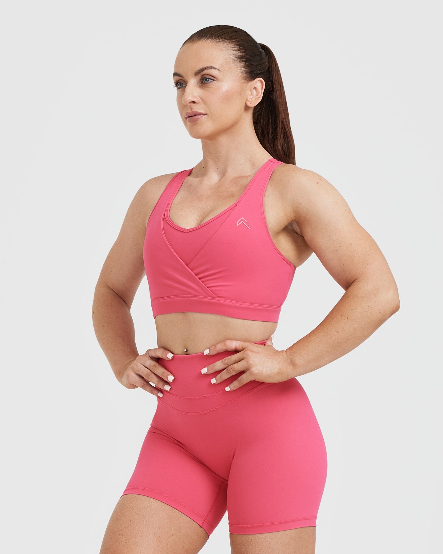 UnifiedMove Layered Sports Bra | Velvet Pink - Image 3
