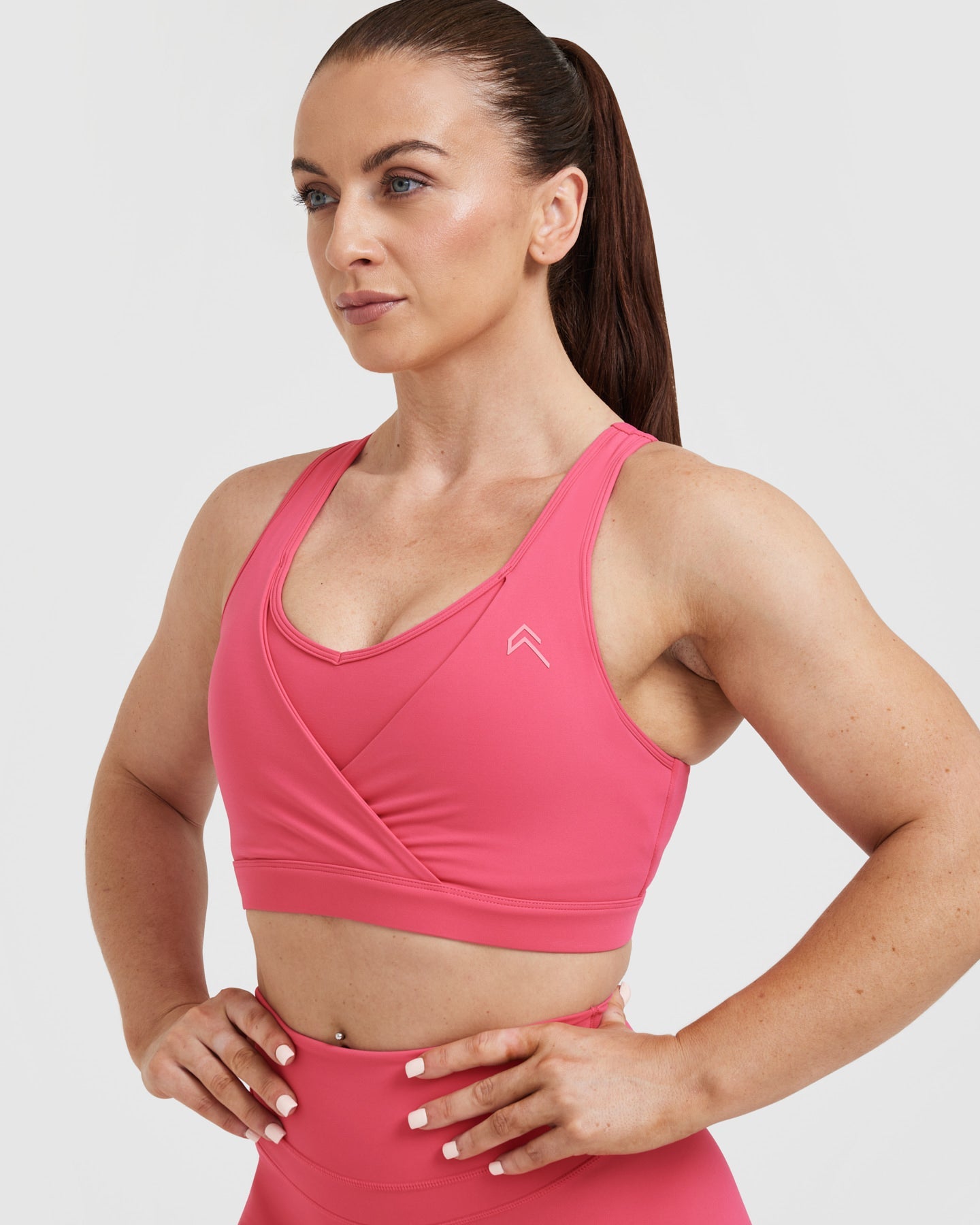 UnifiedMove Layered Sports Bra | Velvet Pink - Image 4