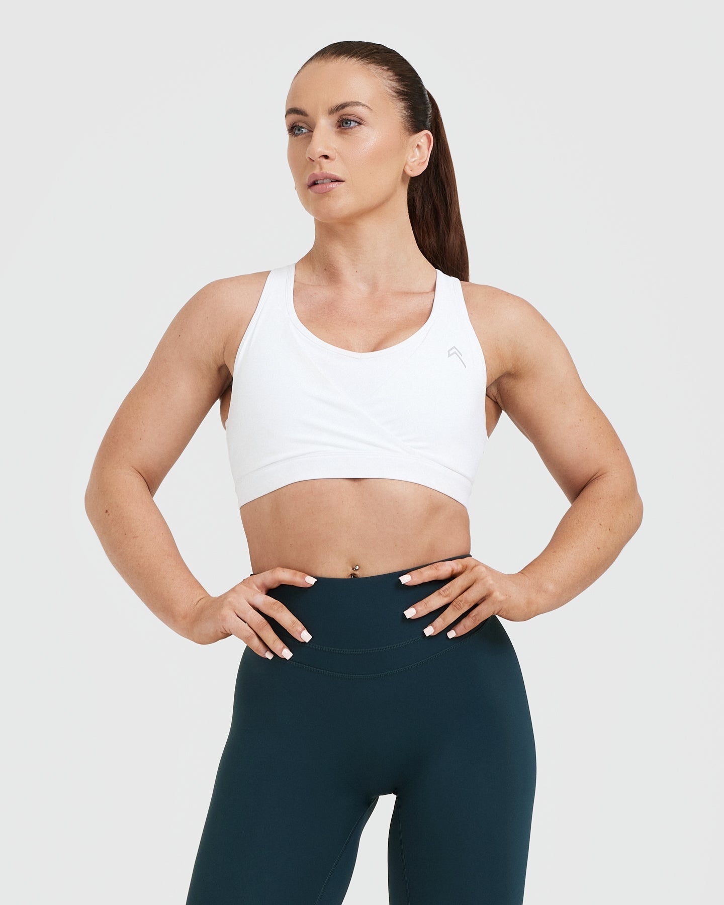 UnifiedMove Layered Sports Bra | White