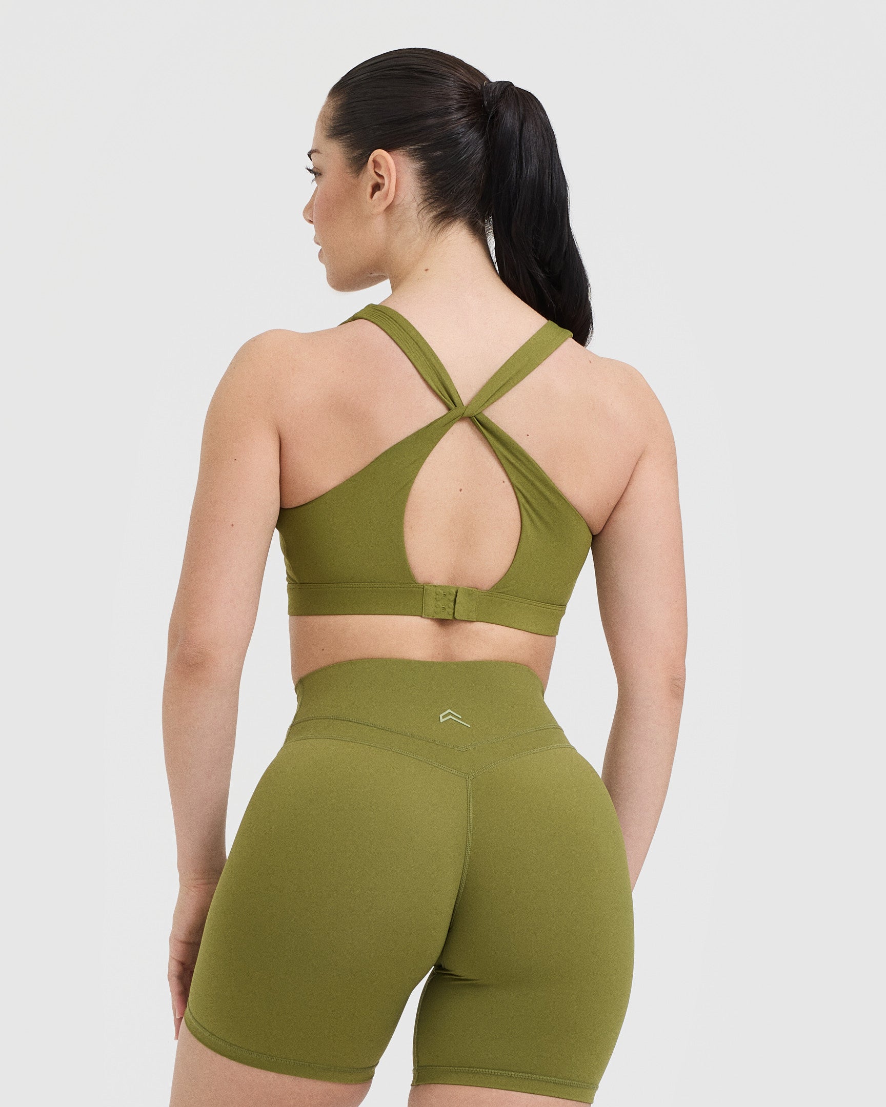 Alternative view of UnifiedMove Layered Sports Bra | Olive Green