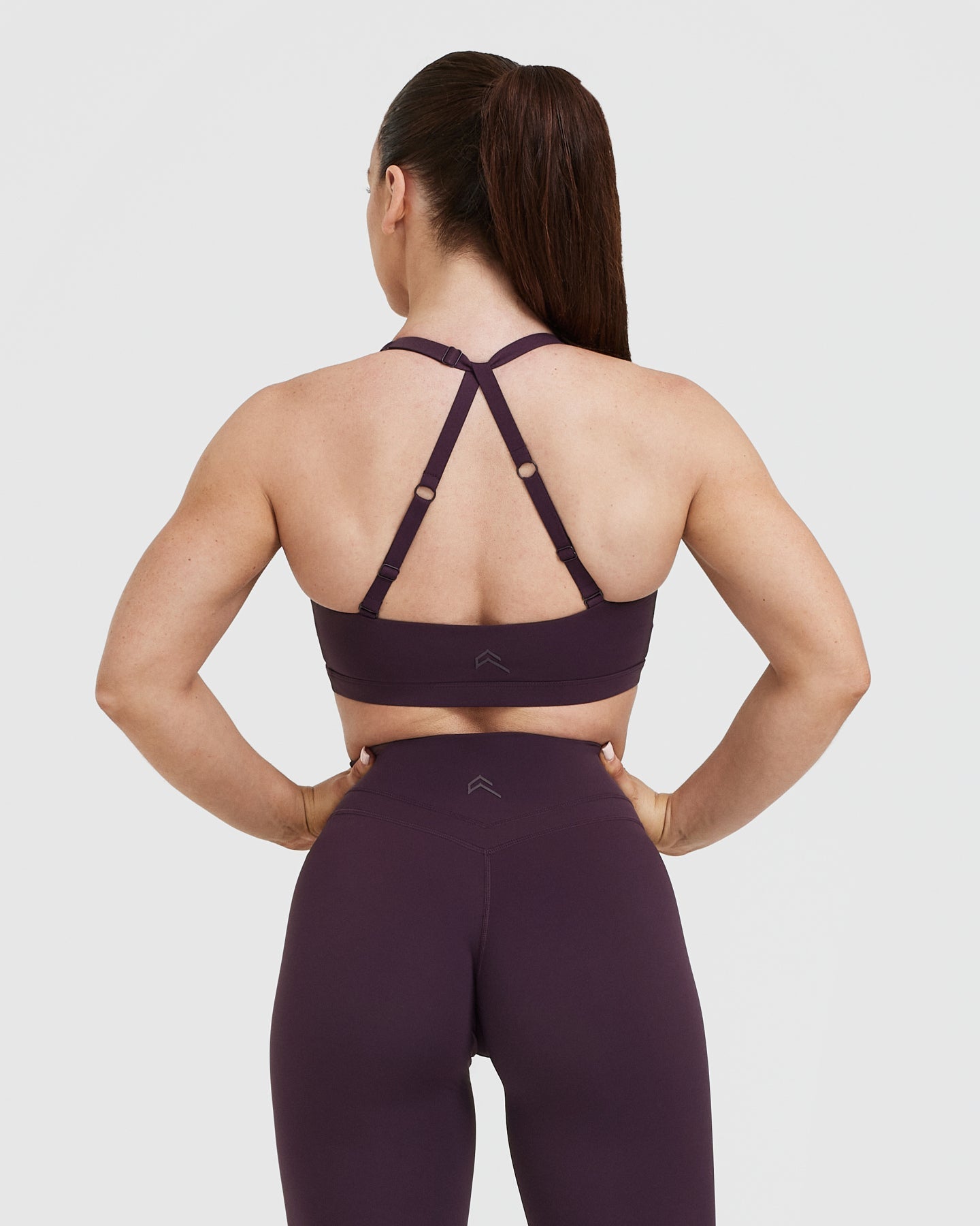 Alternative view of UnifiedMove Twist Sports Bra | Blackberry Purple