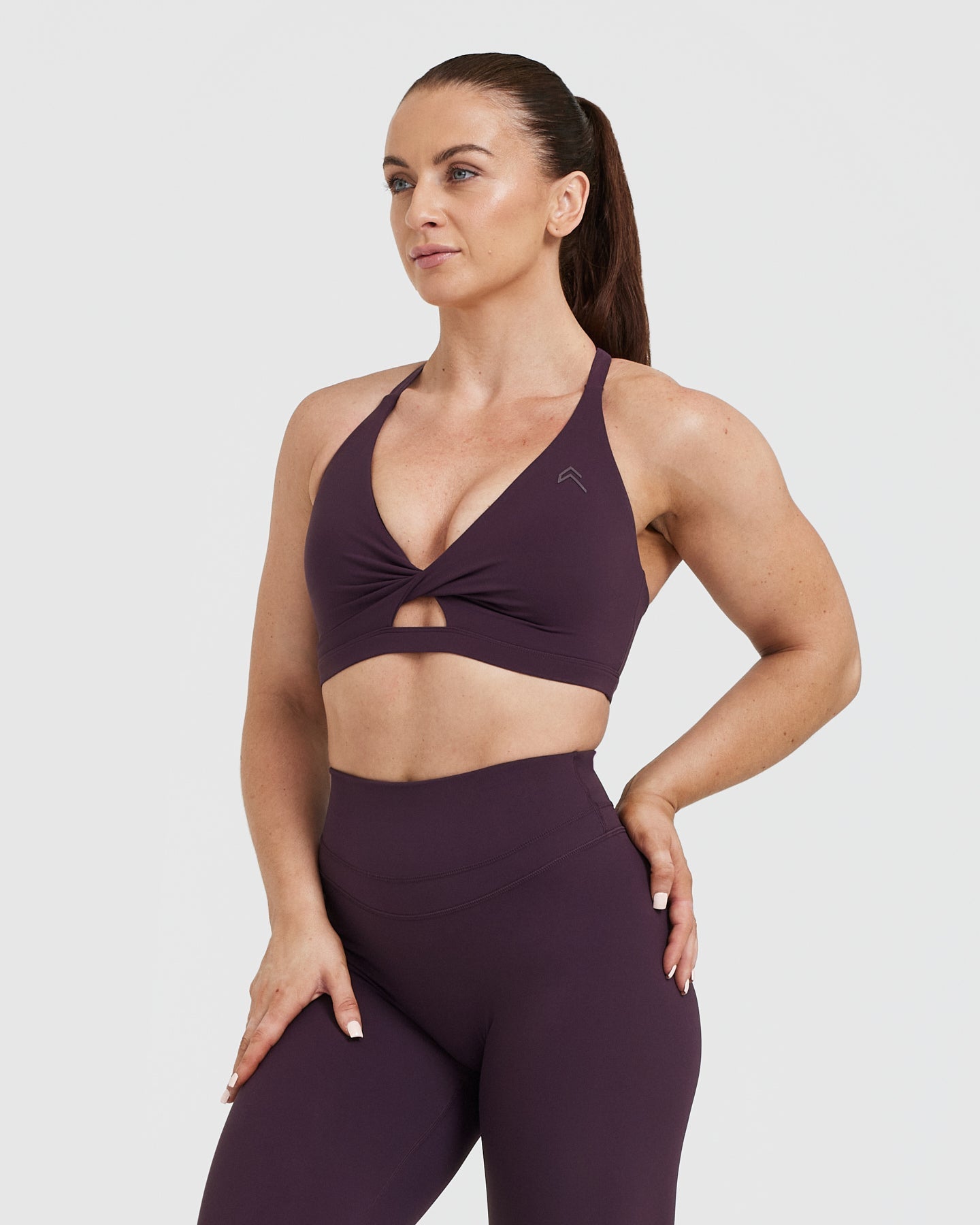 UnifiedMove Twist Sports Bra | Blackberry Purple - Image 3