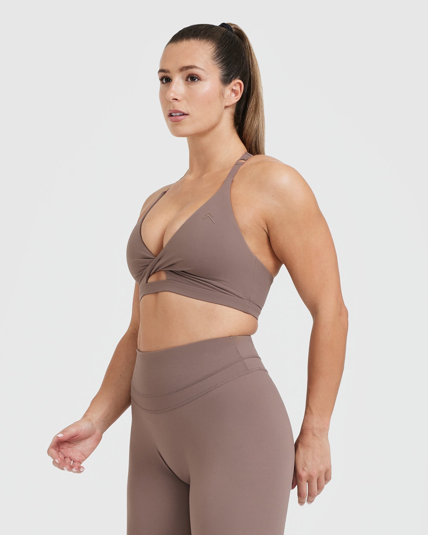 UnifiedMove Twist Sports Bra | Cool Brown - Image 3
