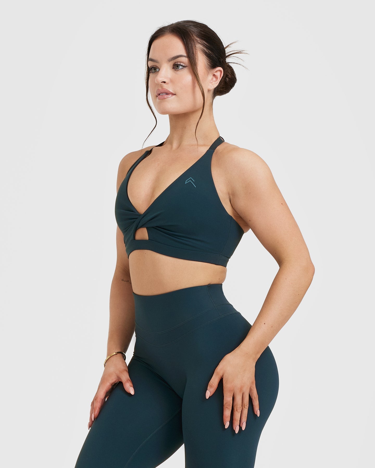 UnifiedMove Twist Sports Bra | Oil Blue - Image 3