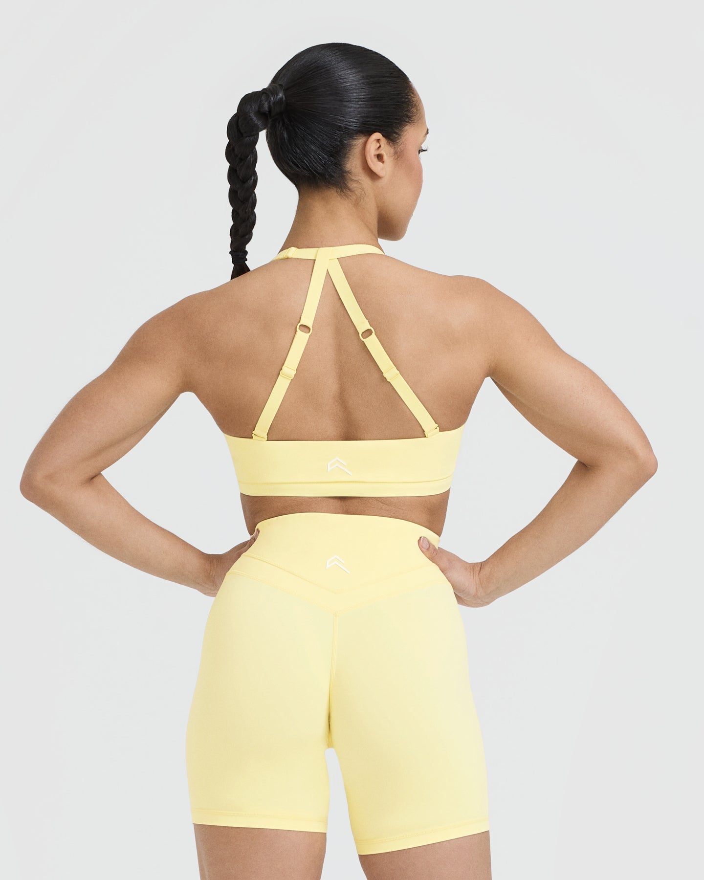 Alternative view of UnifiedMove Twist Sports Bra | Sherbert Yellow