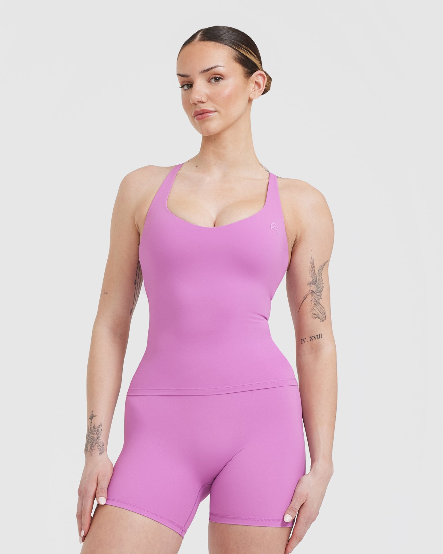 UnifiedMove V Neck Cross Back Vest | Orchid Purple
