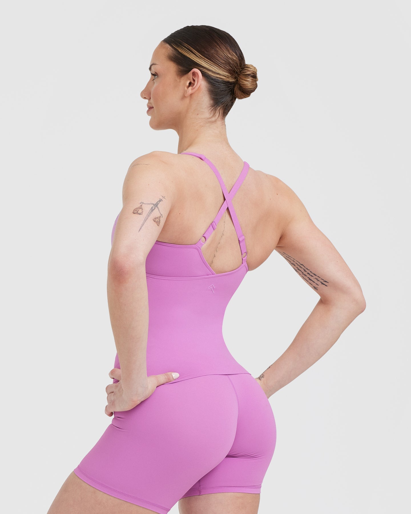 Alternative view of UnifiedMove V Neck Cross Back Vest | Orchid Purple