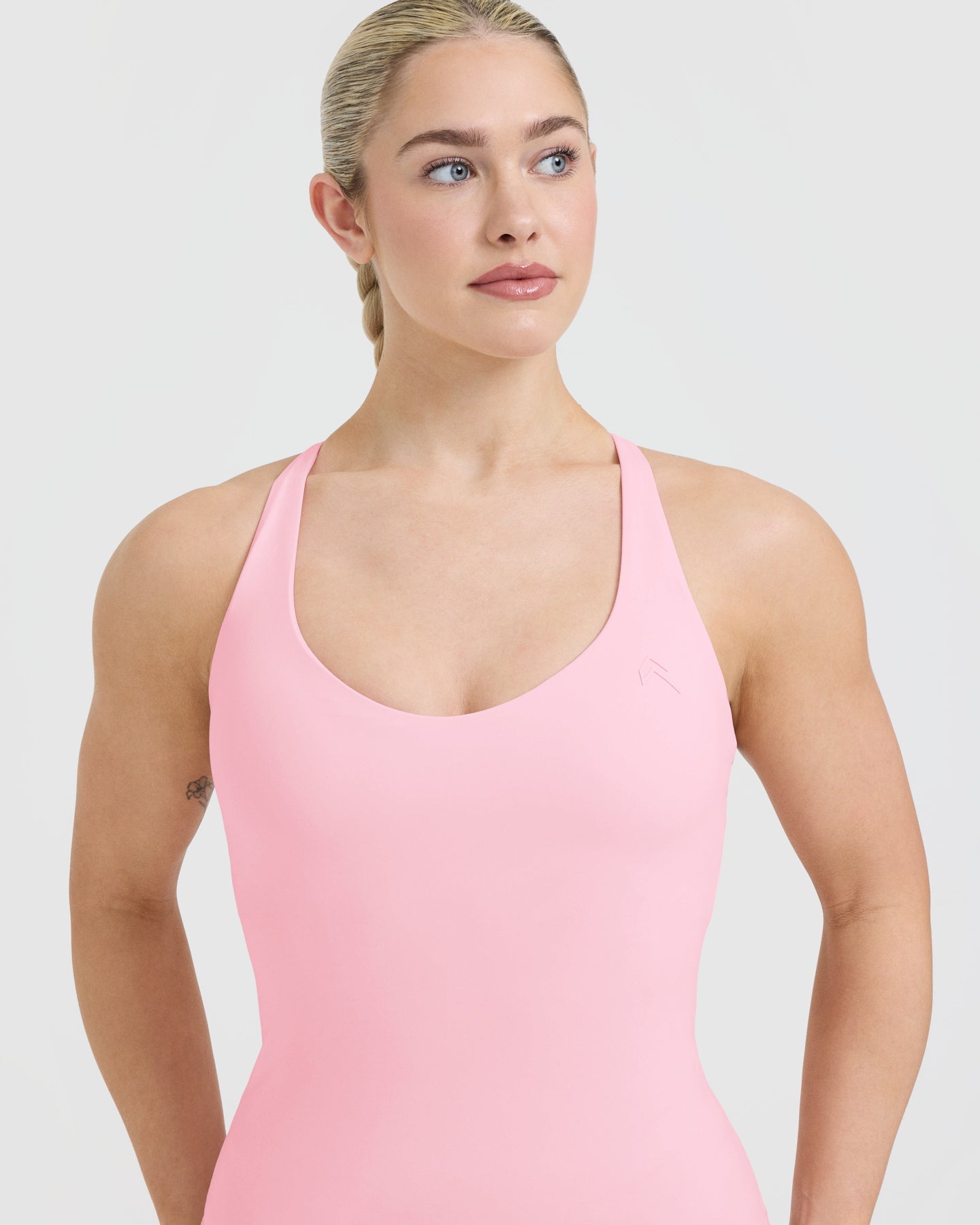UnifiedMove V Neck Cross Back Vest | Petal Pink - Image 4