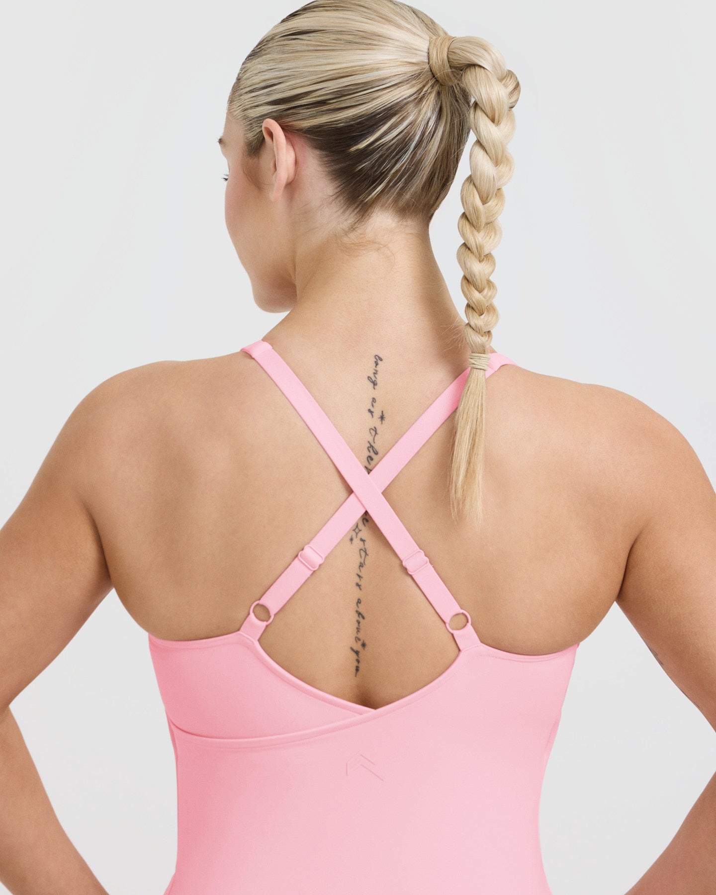 UnifiedMove V Neck Cross Back Vest | Petal Pink - Image 5