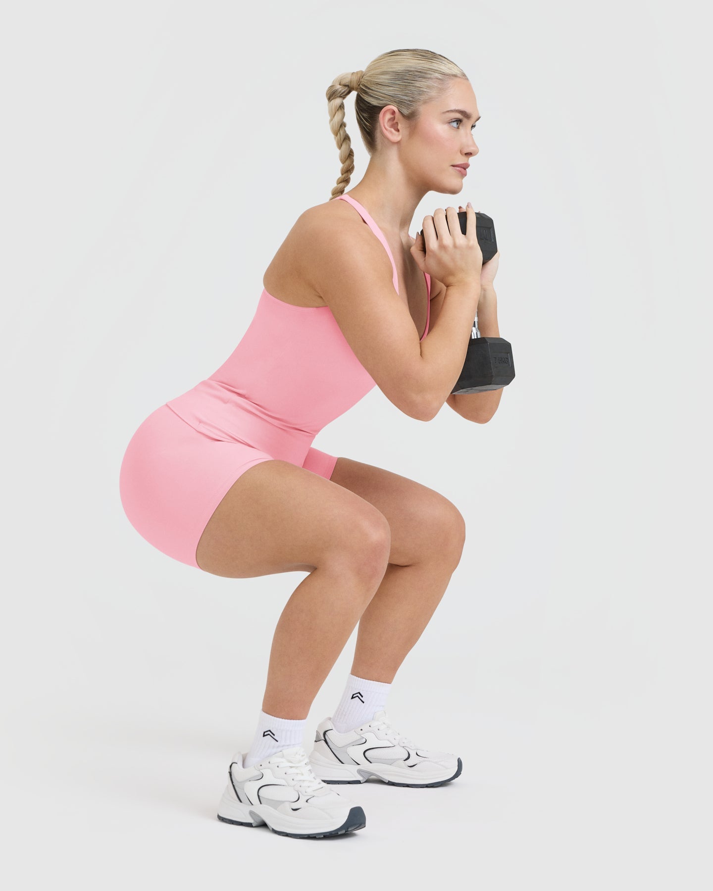 UnifiedMove V Neck Cross Back Vest | Petal Pink - Image 6