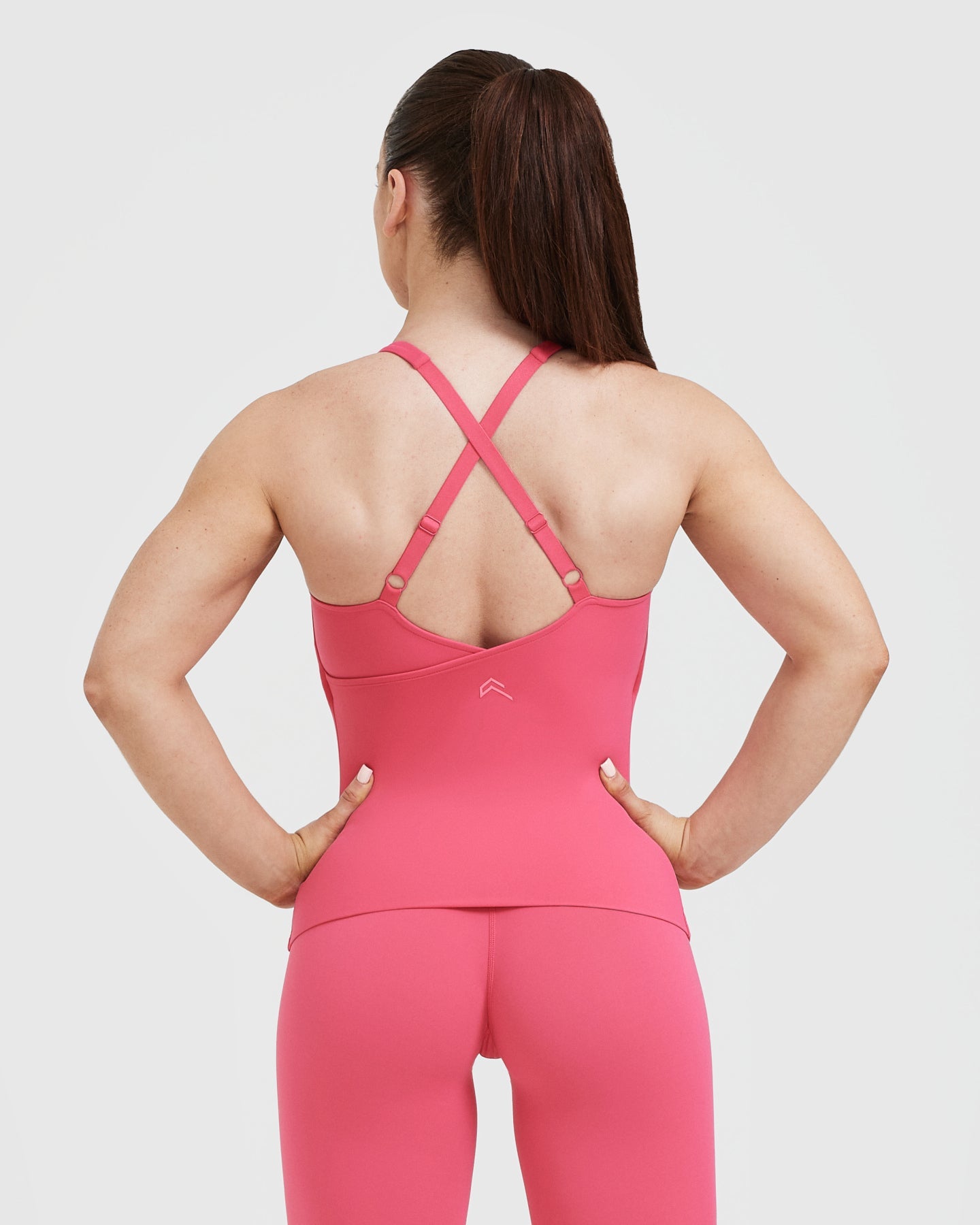 Alternative view of UnifiedMove V Neck Cross Back Vest | Velvet Pink