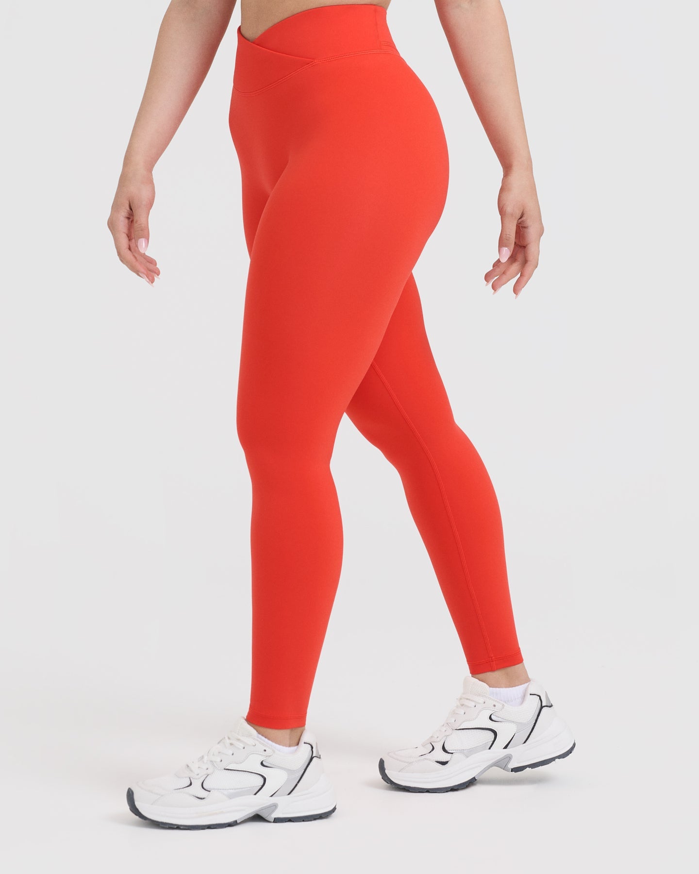 UnifiedMove Wrap Leggings | Charged Orange - Image 3