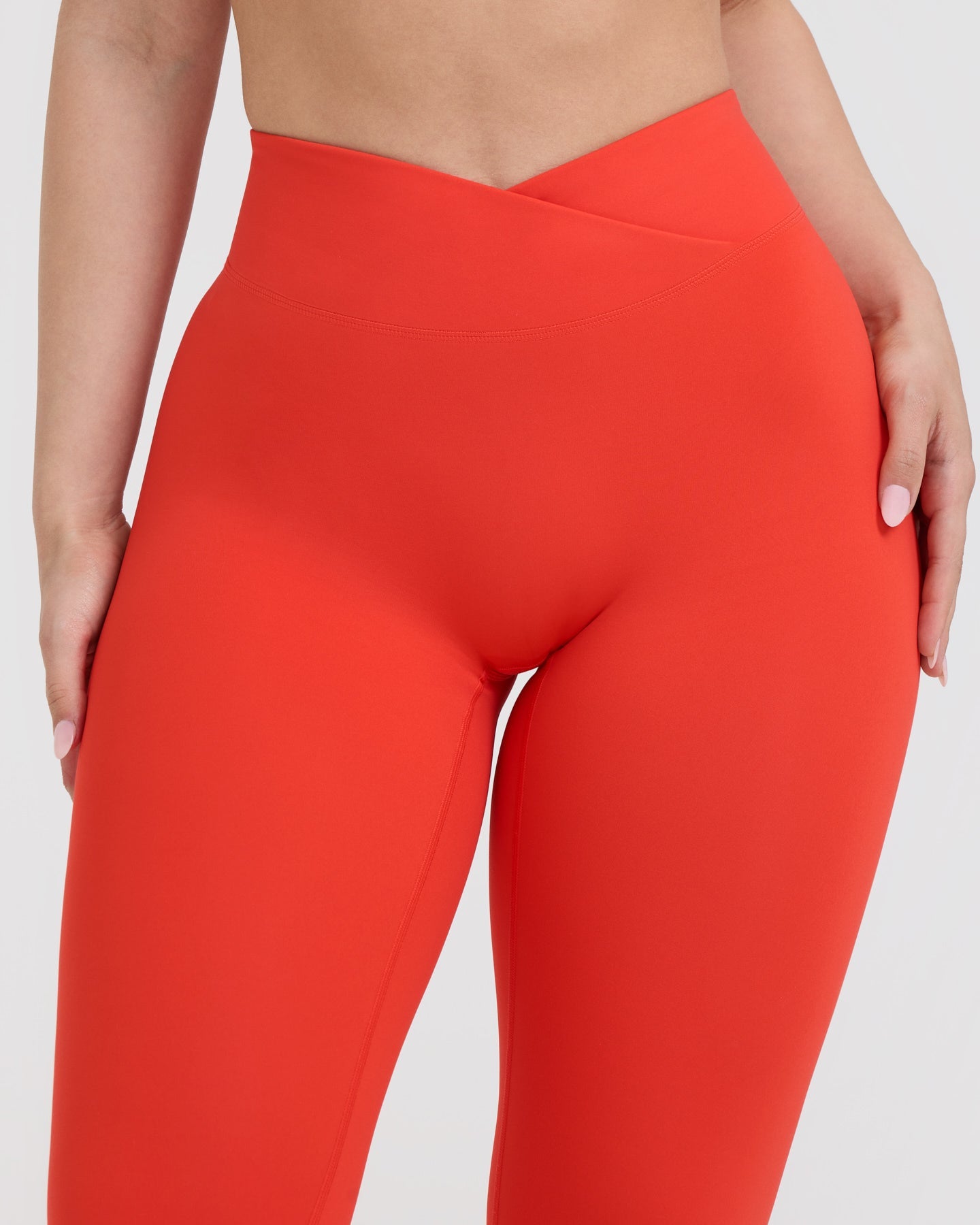 UnifiedMove Wrap Leggings | Charged Orange - Image 4