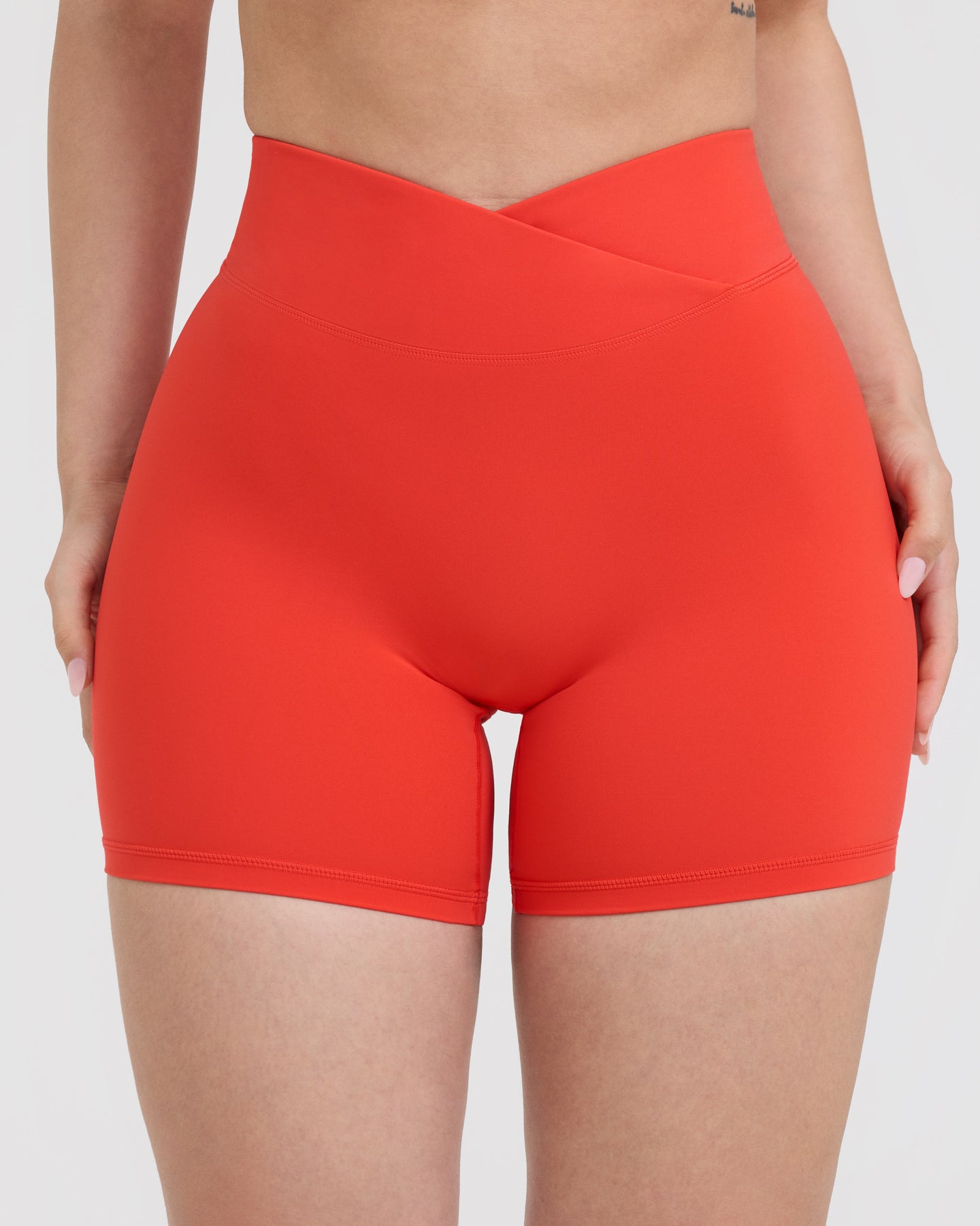 UnifiedMove Wrap Shorts 6" | Charged Orange - Image 4